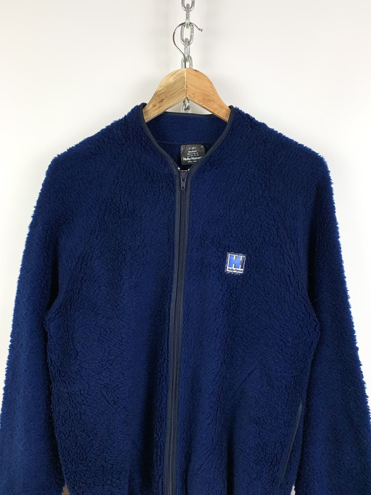 Helly Hansen 80s Vintage Helly Hansen Zipper Synchilla Fleece Jacket Size US M / EU 48-50 / 2 - 2 Thumbnail