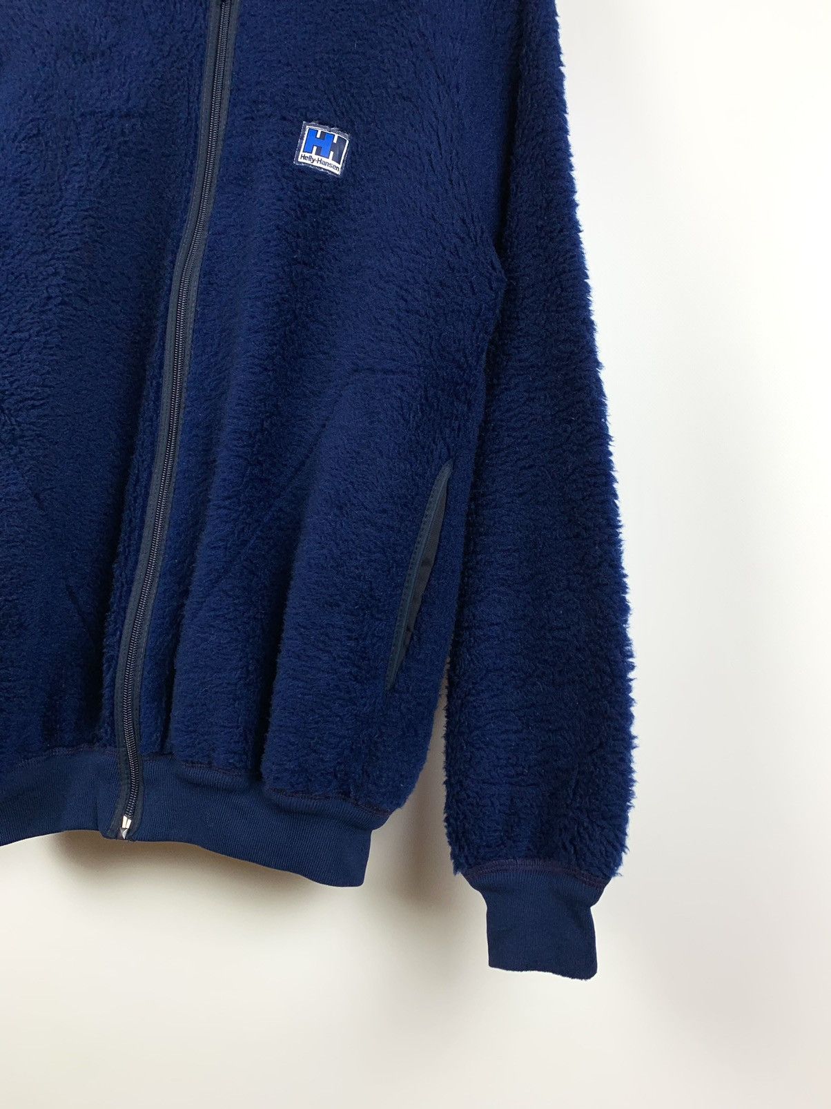 Helly Hansen 80s Vintage Helly Hansen Zipper Synchilla Fleece Jacket Size US M / EU 48-50 / 2 - 5 Thumbnail