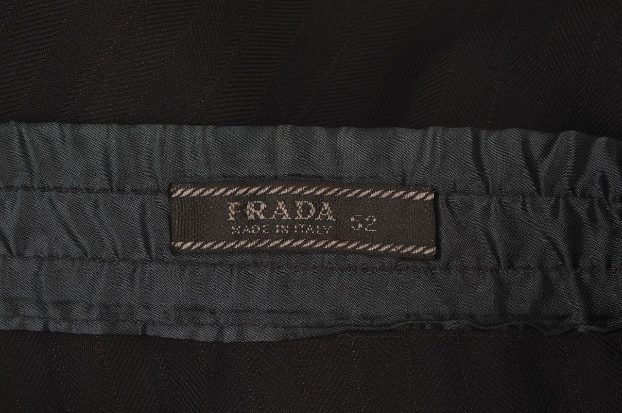 Prada Prada Men Classic Stripped Grey Pants size 52 (W36) Size US 36 / EU 52 - 4 Thumbnail