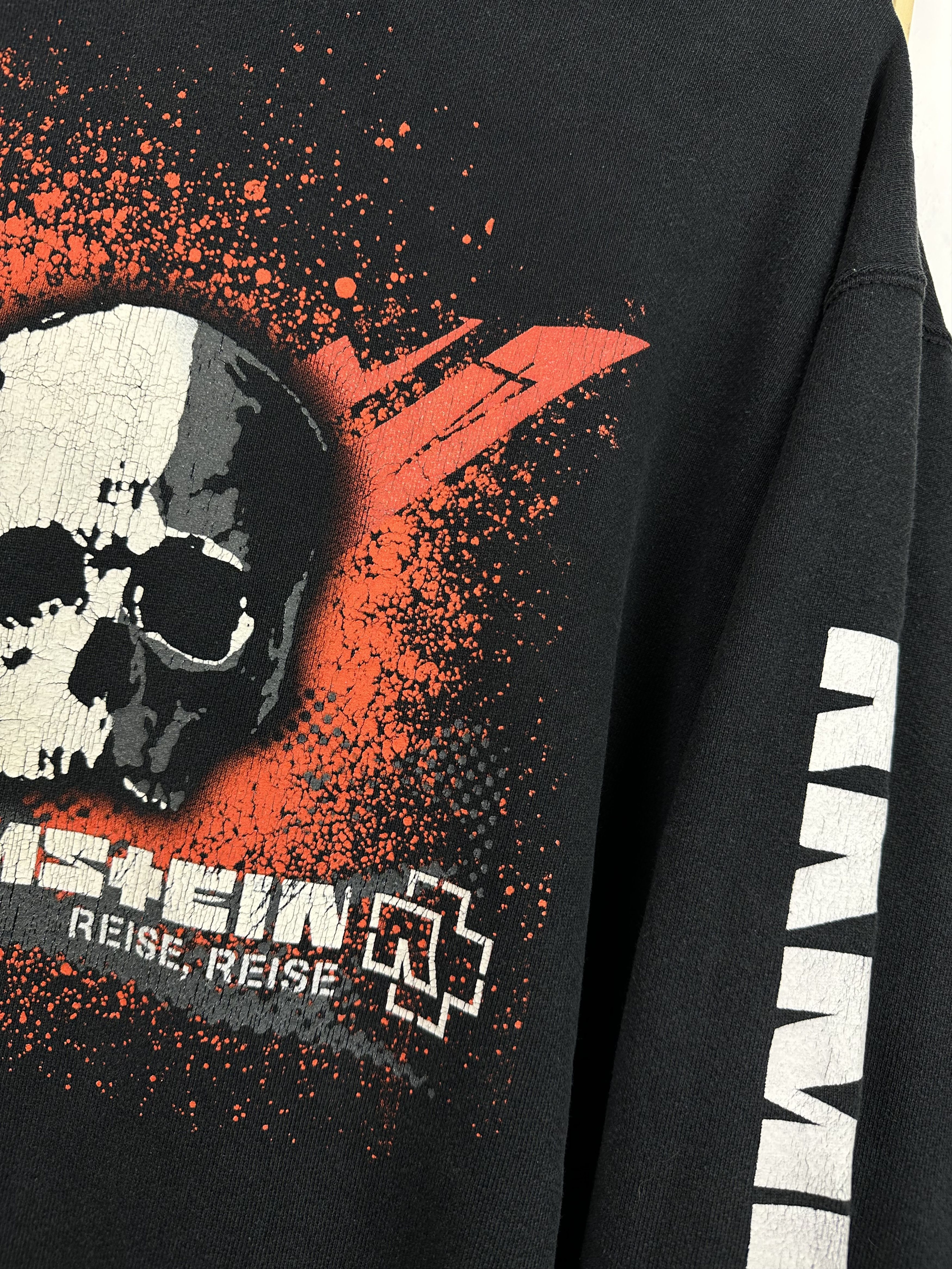 Band Tees Vintage 2004 Rammstein Reise Reise Hoodie Sweatshirt Rare Size US XL / EU 56 / 4 - 3 Thumbnail