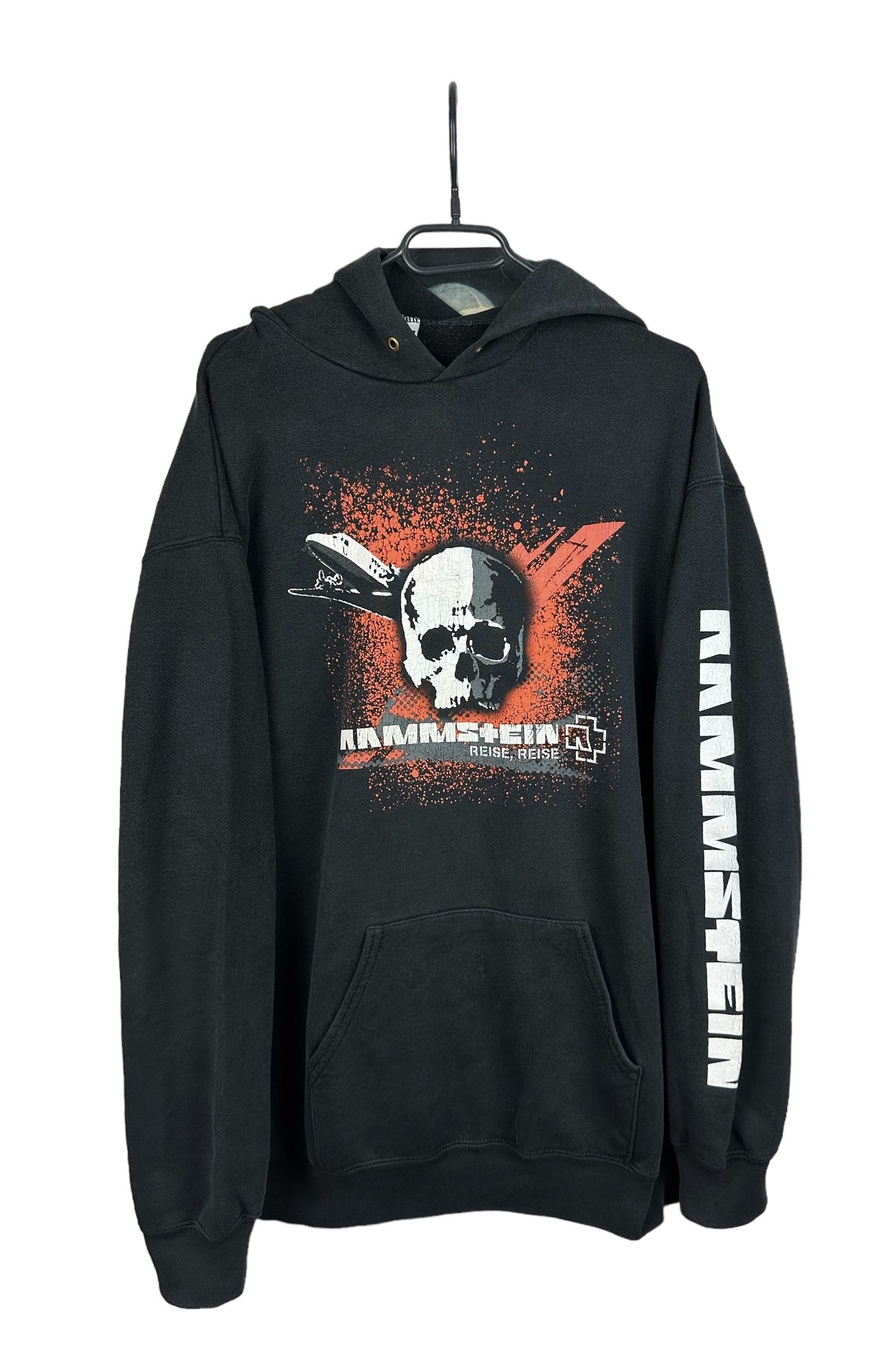 Band Tees Vintage 2004 Rammstein Reise Reise Hoodie Sweatshirt Rare Size US XL / EU 56 / 4 - 1 Thumbnail