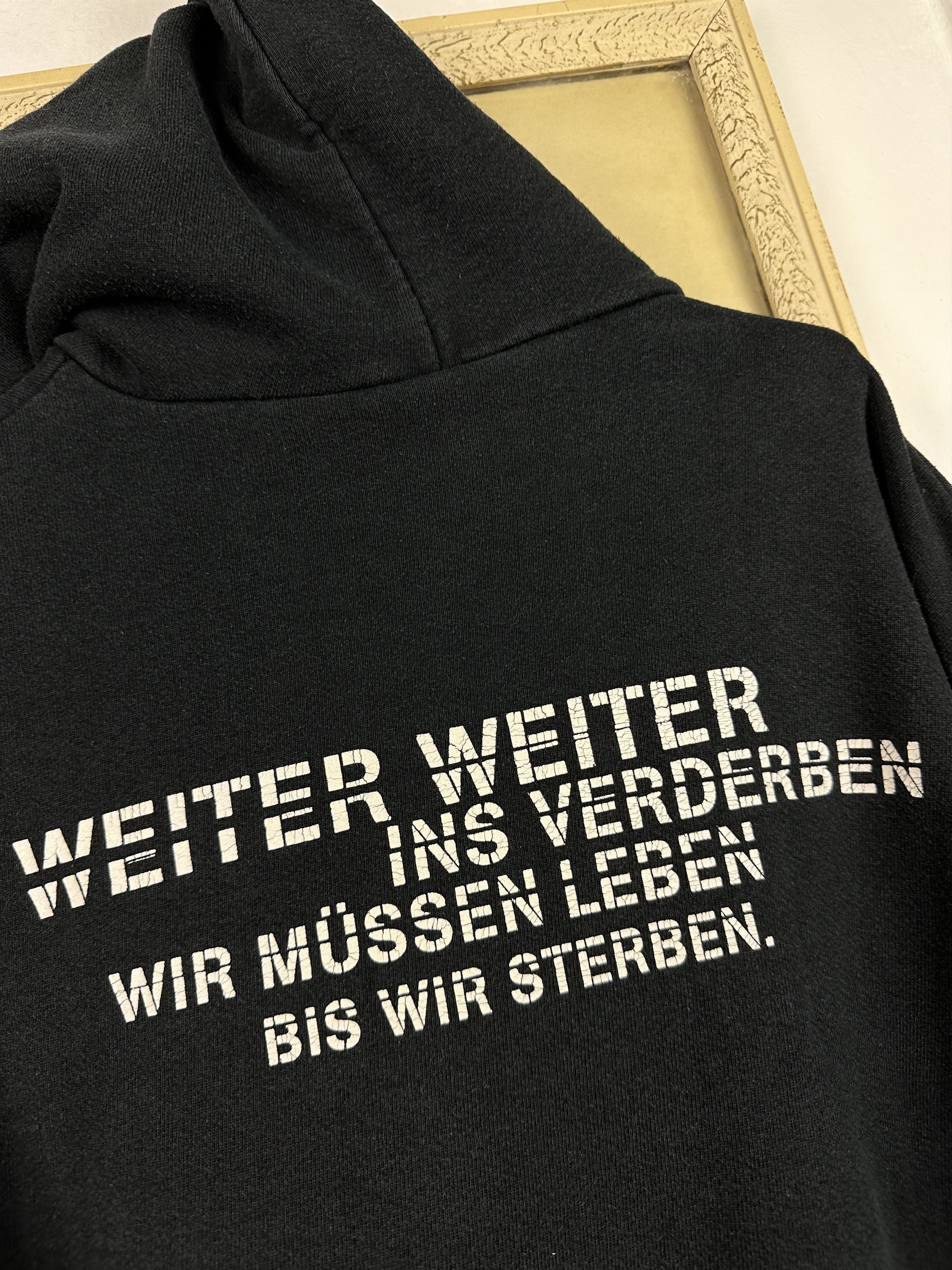 Band Tees Vintage 2004 Rammstein Reise Reise Hoodie Sweatshirt Rare Size US XL / EU 56 / 4 - 10 Thumbnail