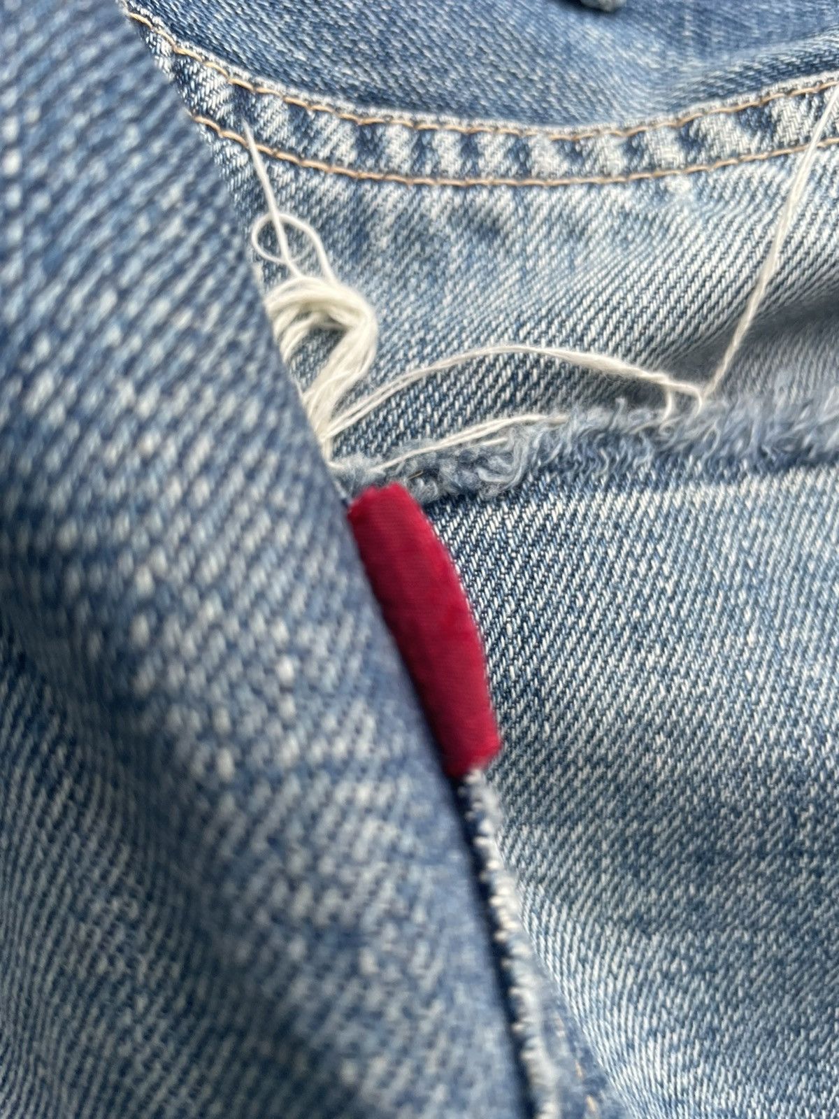 Levi's Vintage Levis 501 E 1937 Aging Selvedge Distressed Size US 30 / EU 46 - 13 Thumbnail