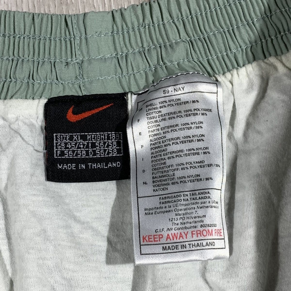 Nike × Vintage Vintage Nike Y2K Shorts Size US 36 / EU 52 - 8 Thumbnail