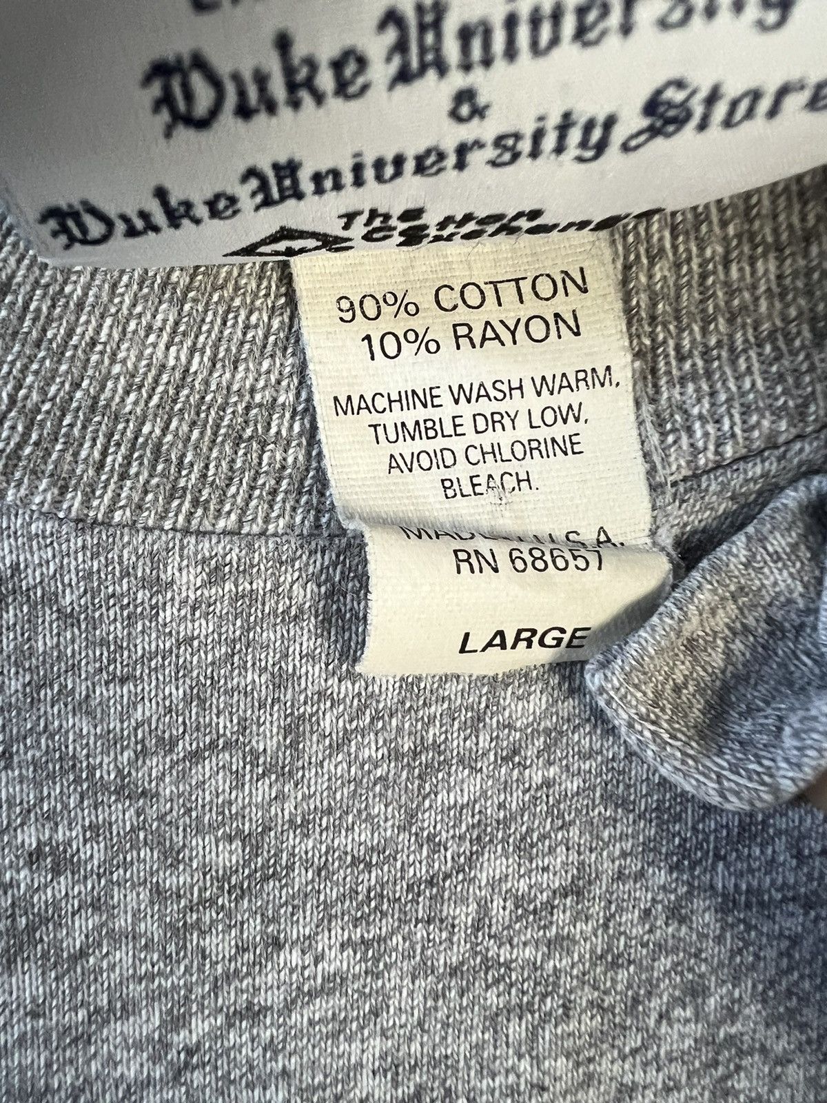 Vintage Vintage Duke University Tee Size US L / EU 52-54 / 3 - 4 Thumbnail