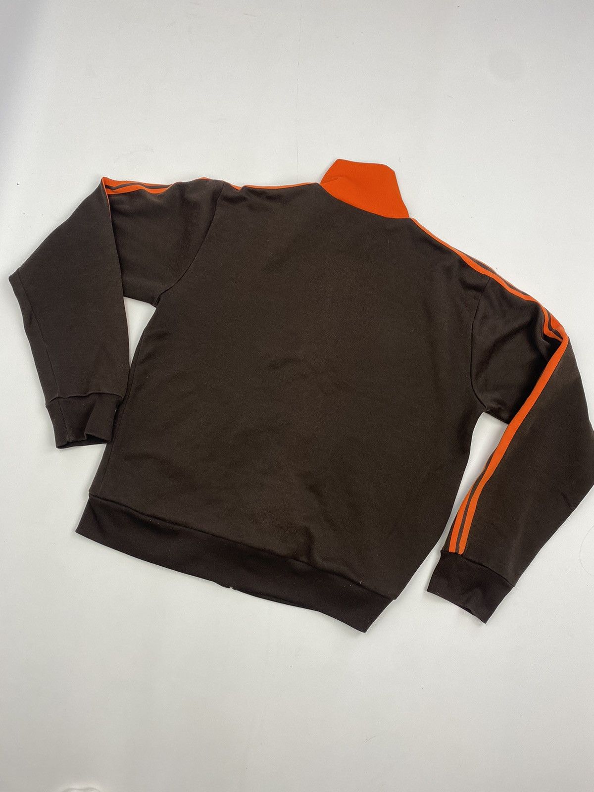 Carhartt × Carhartt Wip × Vintage CARHARTT ZIP UP SWEATER BROWN Size US L / EU 52-54 / 3 - 5 Thumbnail