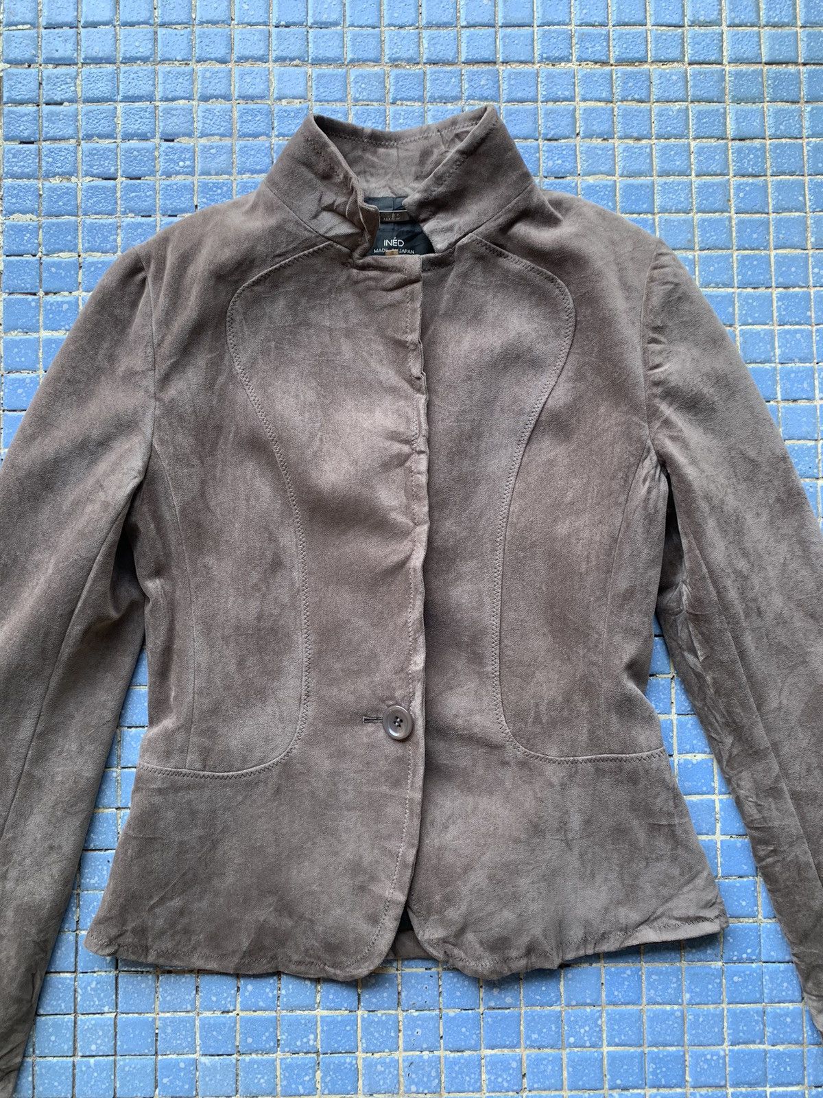 Designer Yohji yamamoto ined velvet coat Size XS / US 0-2 / IT 36-38 - 4 Thumbnail