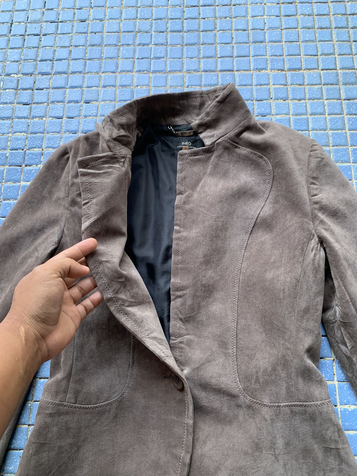 Designer Yohji yamamoto ined velvet coat Size XS / US 0-2 / IT 36-38 - 5 Thumbnail