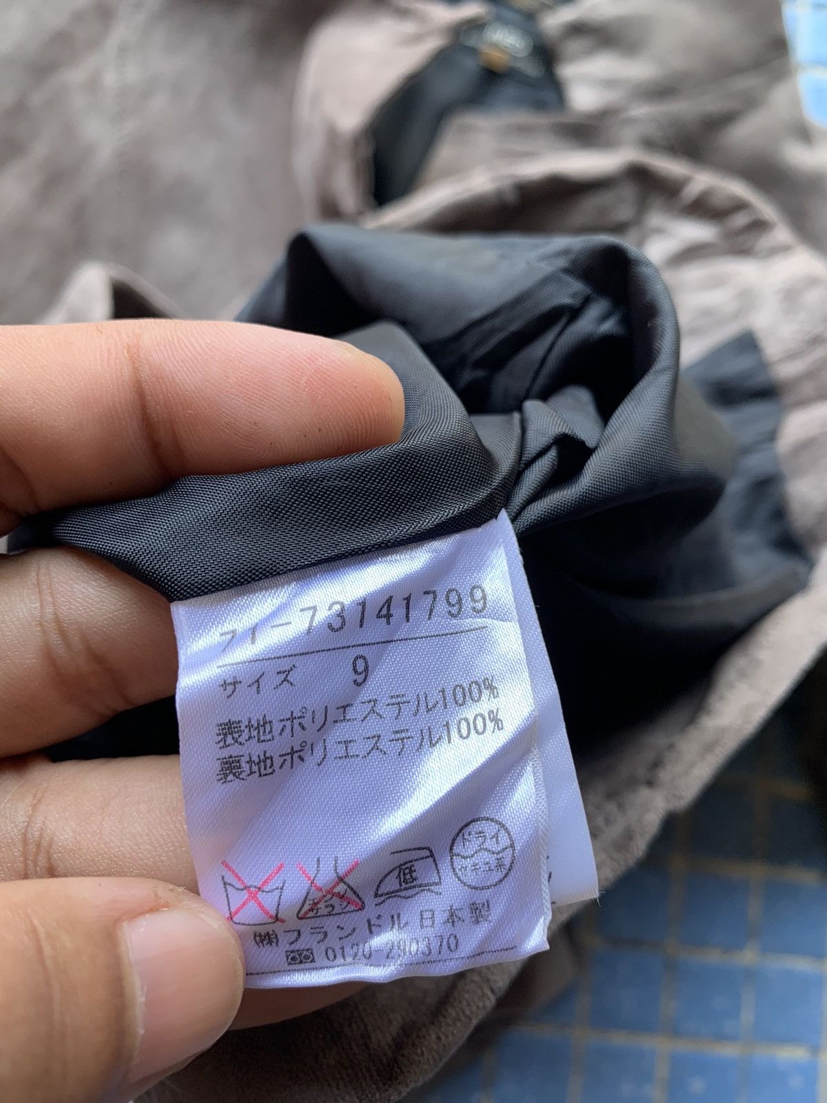Designer Yohji yamamoto ined velvet coat Size XS / US 0-2 / IT 36-38 - 11 Thumbnail
