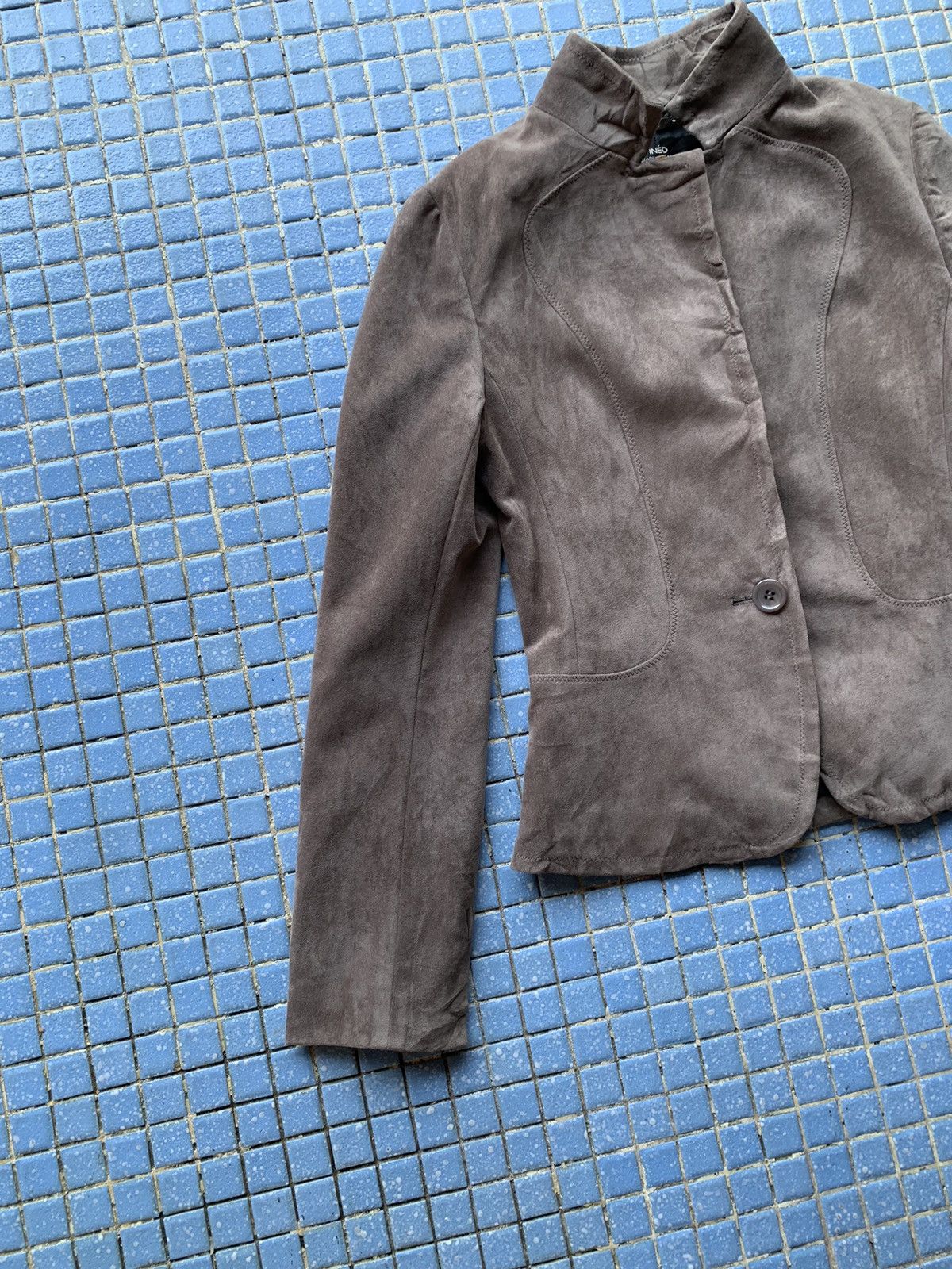Designer Yohji yamamoto ined velvet coat Size XS / US 0-2 / IT 36-38 - 2 Thumbnail