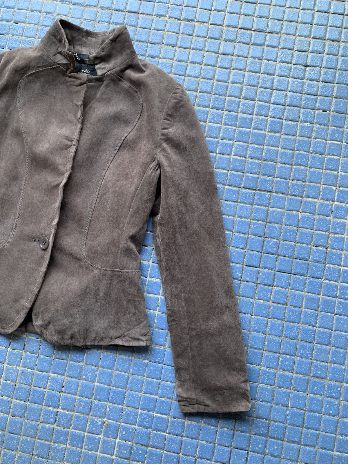 Designer Yohji yamamoto ined velvet coat Size XS / US 0-2 / IT 36-38 - 3 Thumbnail
