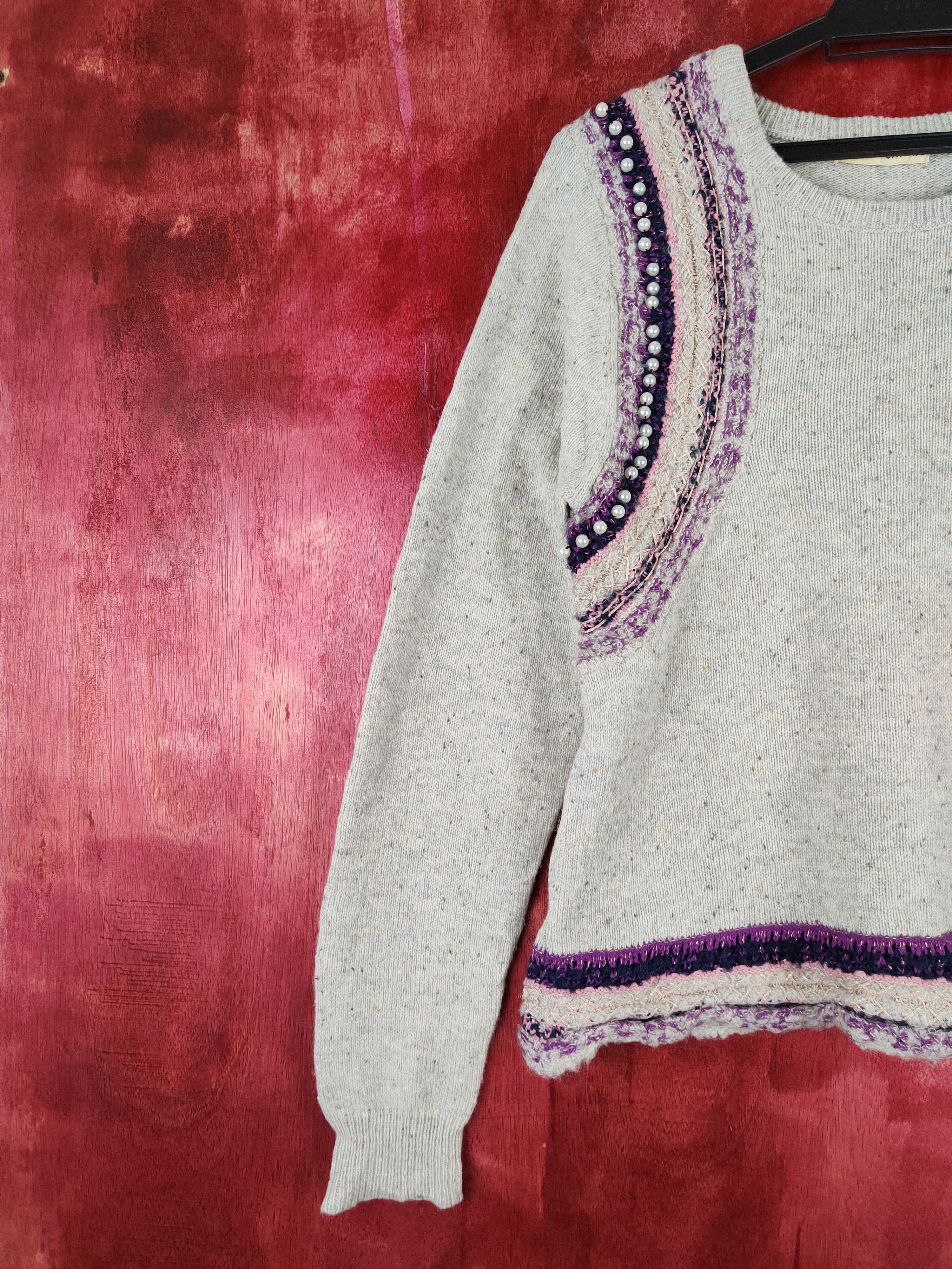 Japanese Brand × Tsumori Chisato Tsumori Chisato Gray Knitwear #5456 Size S / US 4 / IT 40 - 3 Thumbnail