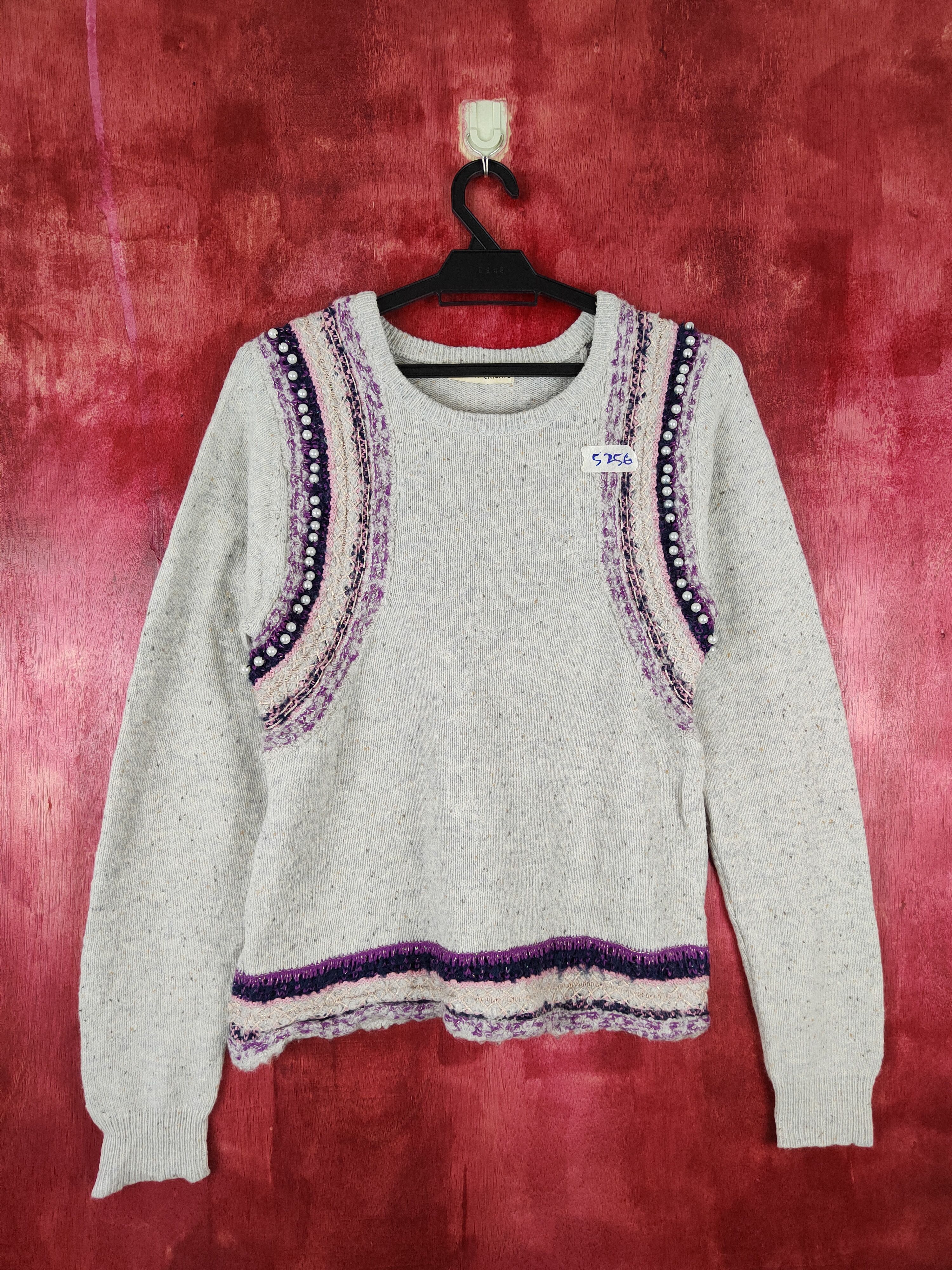 Japanese Brand × Tsumori Chisato Tsumori Chisato Gray Knitwear #5456 Size S / US 4 / IT 40 - 1 Thumbnail