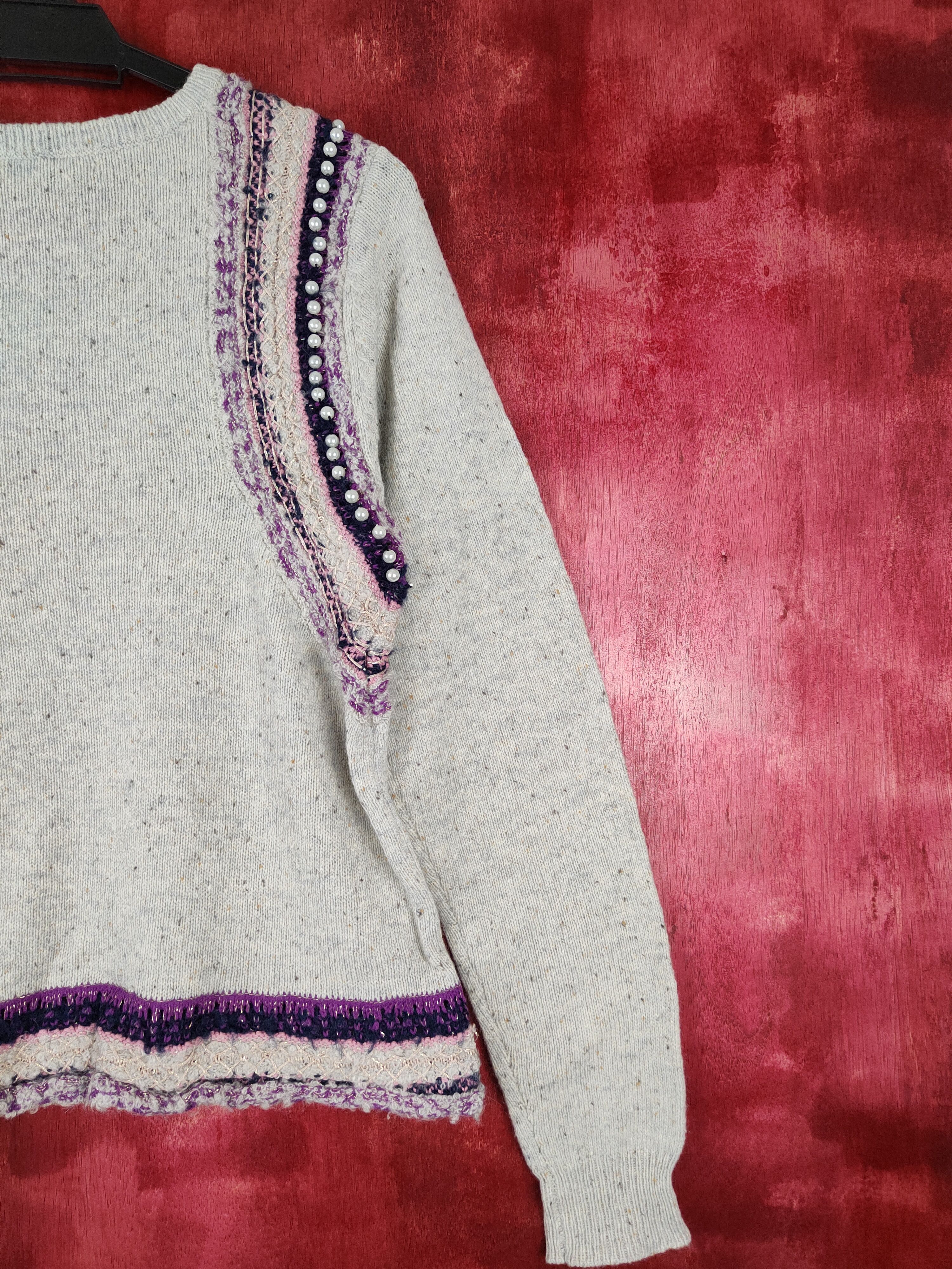 Japanese Brand × Tsumori Chisato Tsumori Chisato Gray Knitwear #5456 Size S / US 4 / IT 40 - 7 Thumbnail