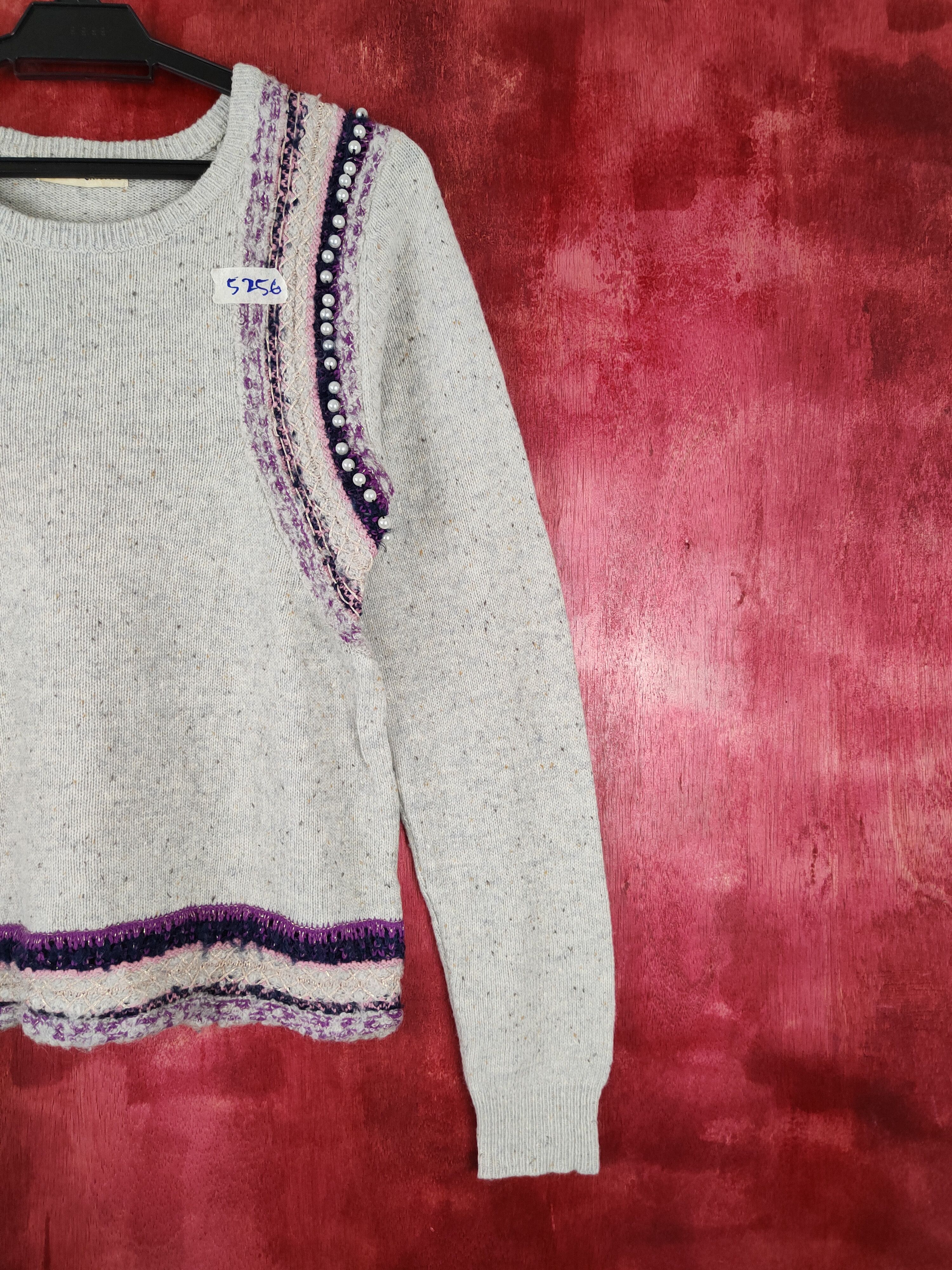 Japanese Brand × Tsumori Chisato Tsumori Chisato Gray Knitwear #5456 Size S / US 4 / IT 40 - 4 Thumbnail