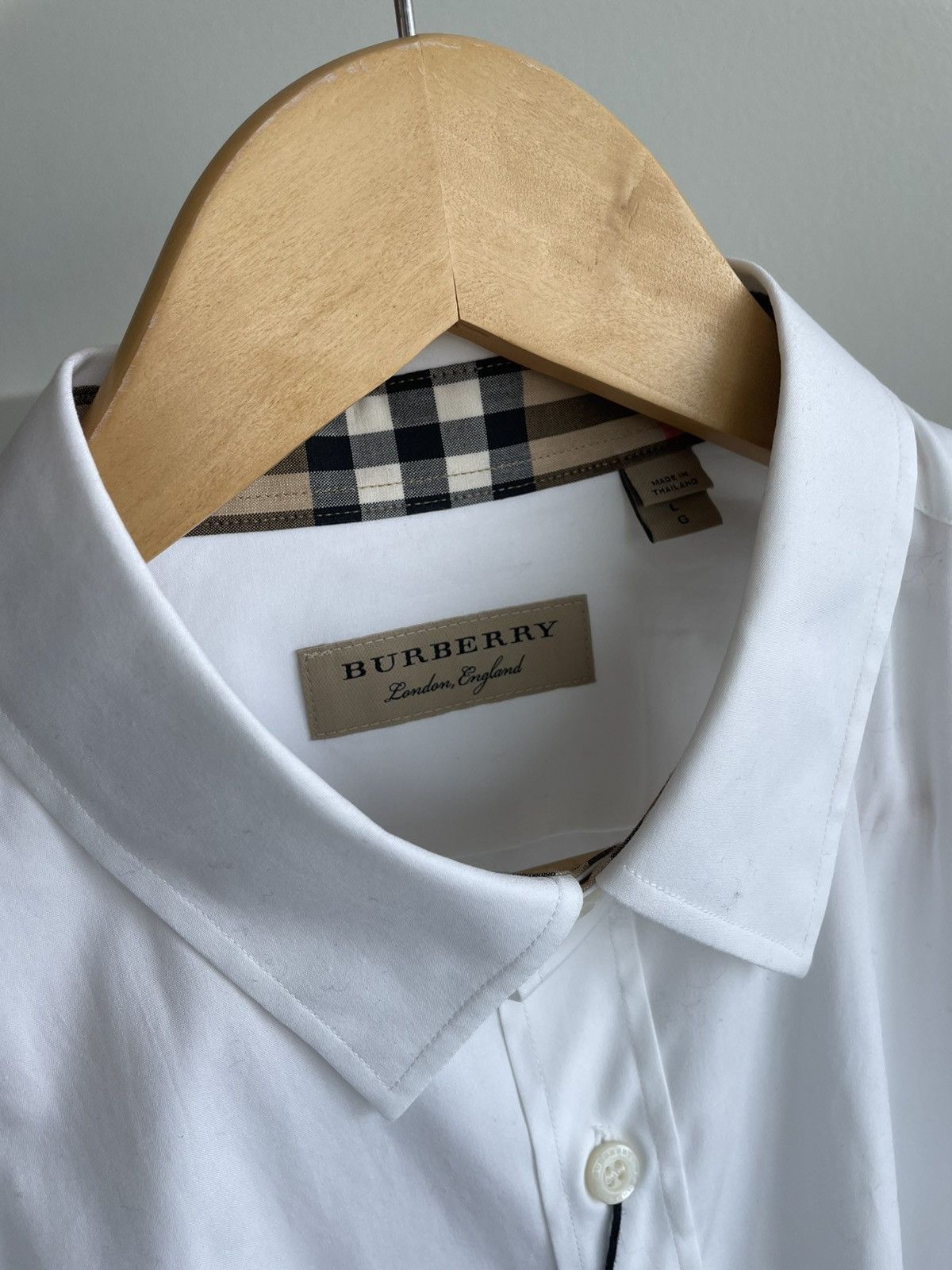 Burberry Brand New Rare Classic Iconic Burberry Logo Check Shirt Size US M / EU 48-50 / 2 - 3 Thumbnail