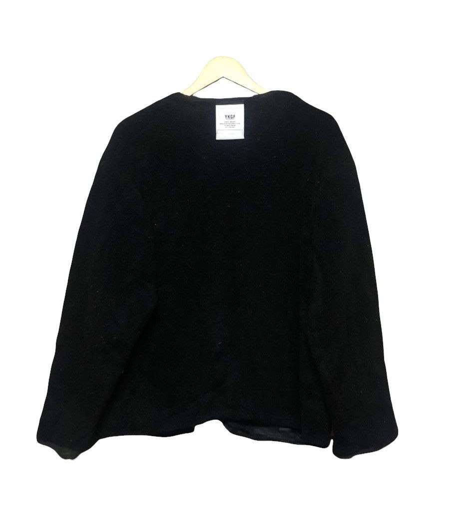 Yoshio Kubo × Yoshiyuki Konishi Rare🔥F/W19 Yoshi Kubo Groundfloor Fleece Bondage Jacket Size US M / EU 48-50 / 2 - 6 Thumbnail