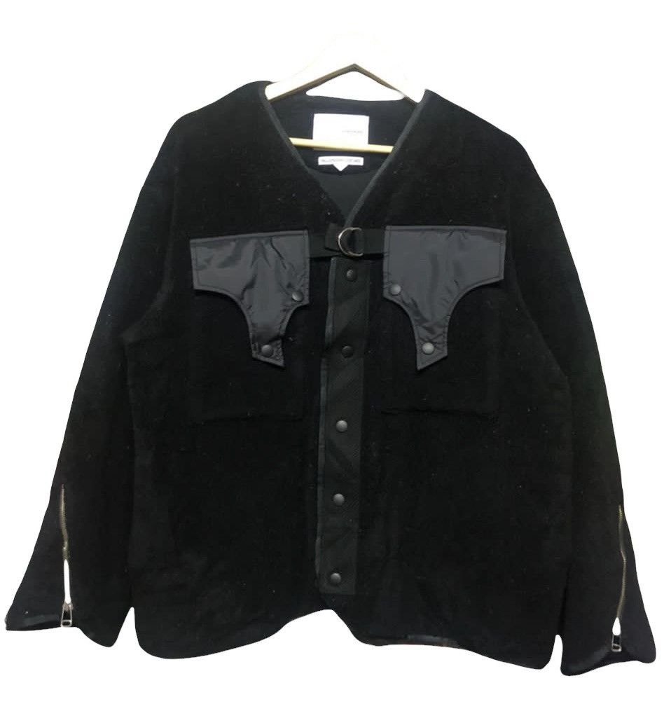 Yoshio Kubo × Yoshiyuki Konishi Rare🔥F/W19 Yoshi Kubo Groundfloor Fleece Bondage Jacket Size US M / EU 48-50 / 2 - 2 Thumbnail