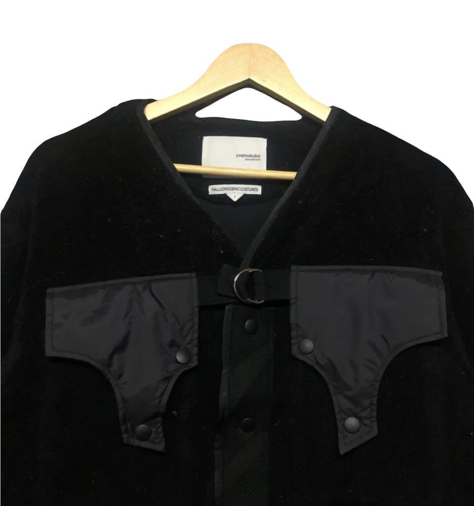 Yoshio Kubo × Yoshiyuki Konishi Rare🔥F/W19 Yoshi Kubo Groundfloor Fleece Bondage Jacket Size US M / EU 48-50 / 2 - 3 Thumbnail