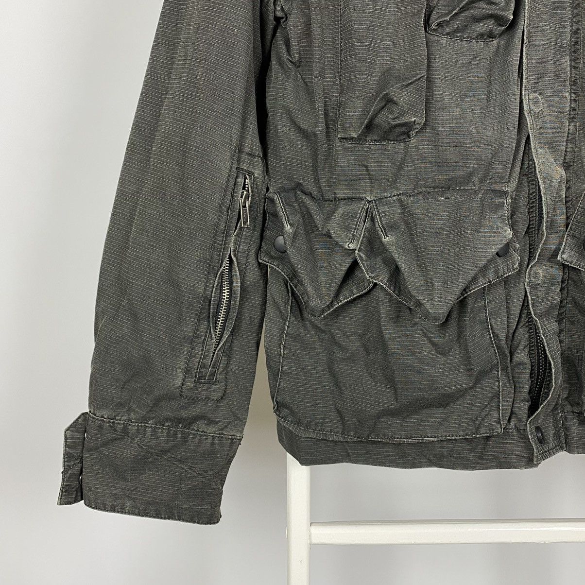 NEXT Faded Next Apparel Multi Pocket Jacket Size US L / EU 52-54 / 3 - 4 Thumbnail