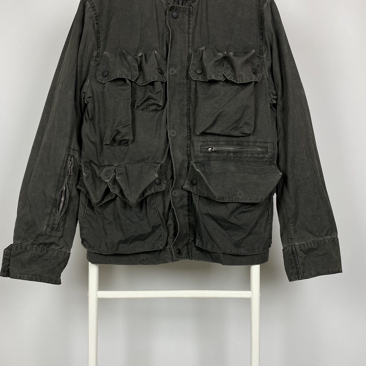 NEXT Faded Next Apparel Multi Pocket Jacket Size US L / EU 52-54 / 3 - 3 Thumbnail
