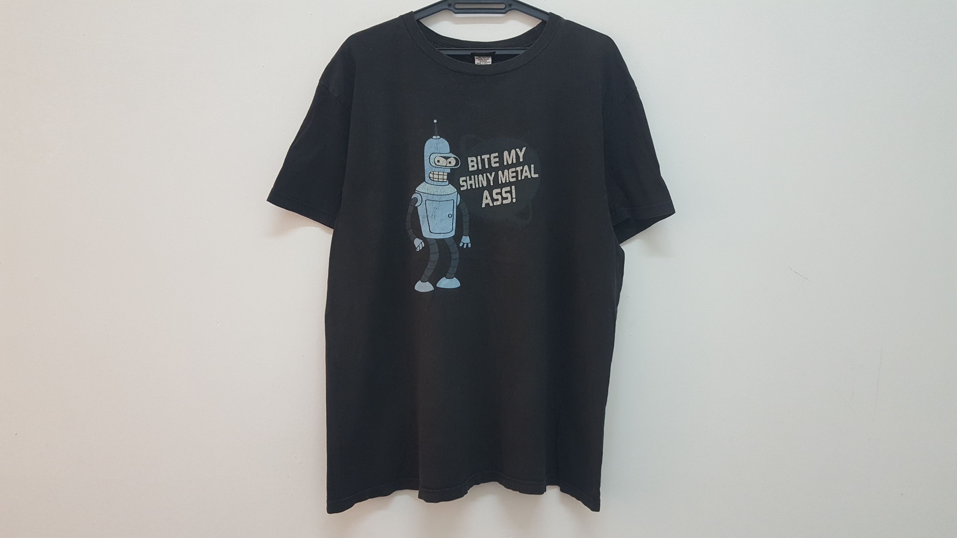 Cartoon Network RARE ⚡⚡⚡ BENDER FUTURAMA ADULT ANIMATED SITCOM PROMO TEE Size US XL / EU 56 / 4 - 1 Thumbnail