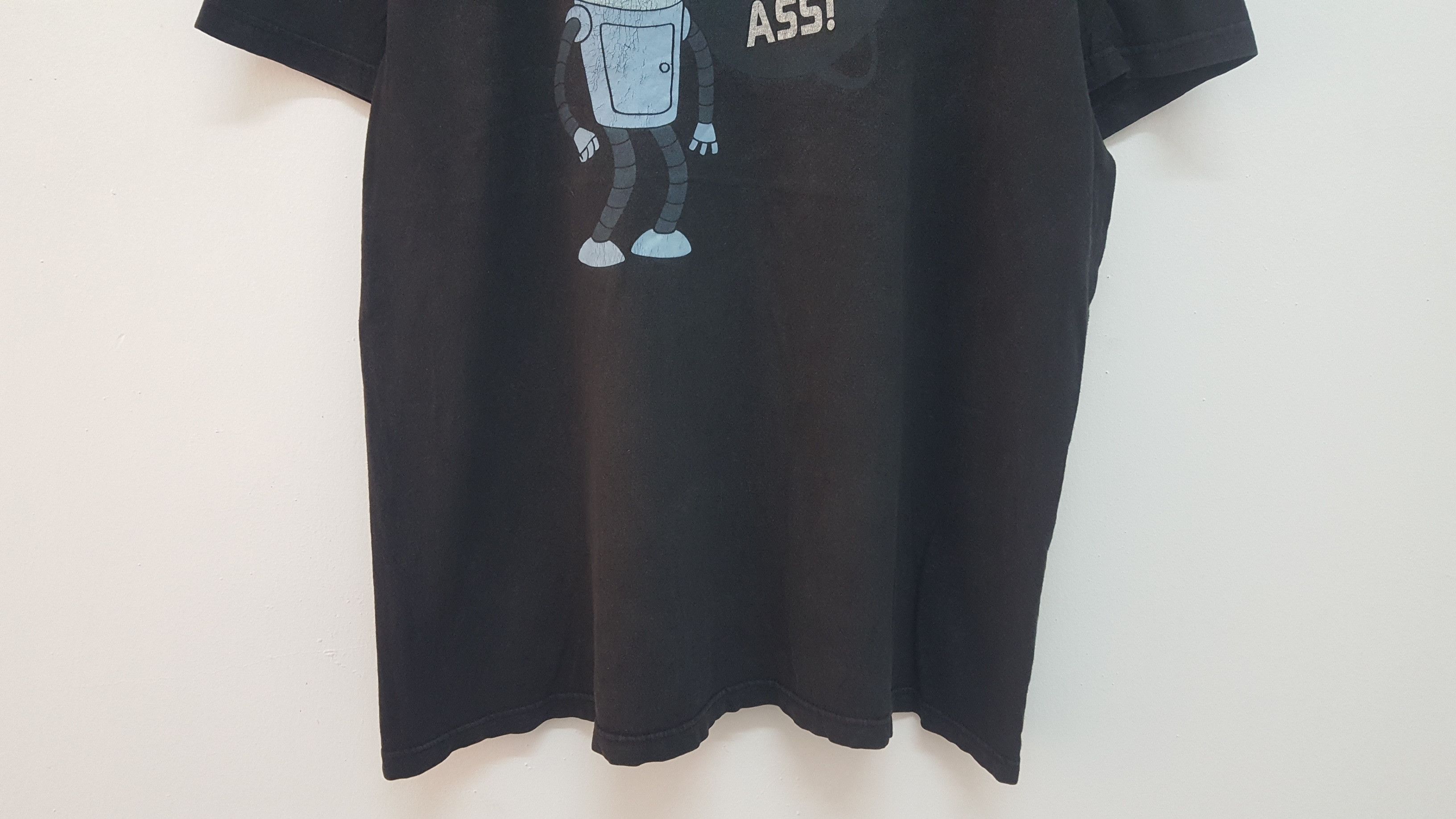 Cartoon Network RARE ⚡⚡⚡ BENDER FUTURAMA ADULT ANIMATED SITCOM PROMO TEE Size US XL / EU 56 / 4 - 5 Thumbnail