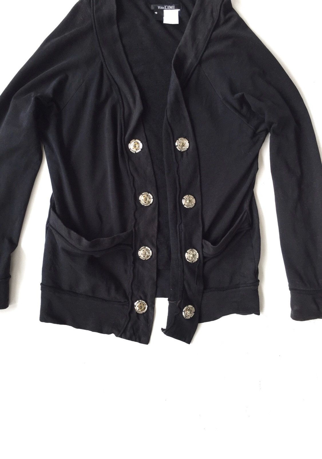 Limi Feu OG Yohji Limi Feu Unstructured OS Button Cardigan Size US L / EU 52-54 / 3 - 4 Thumbnail