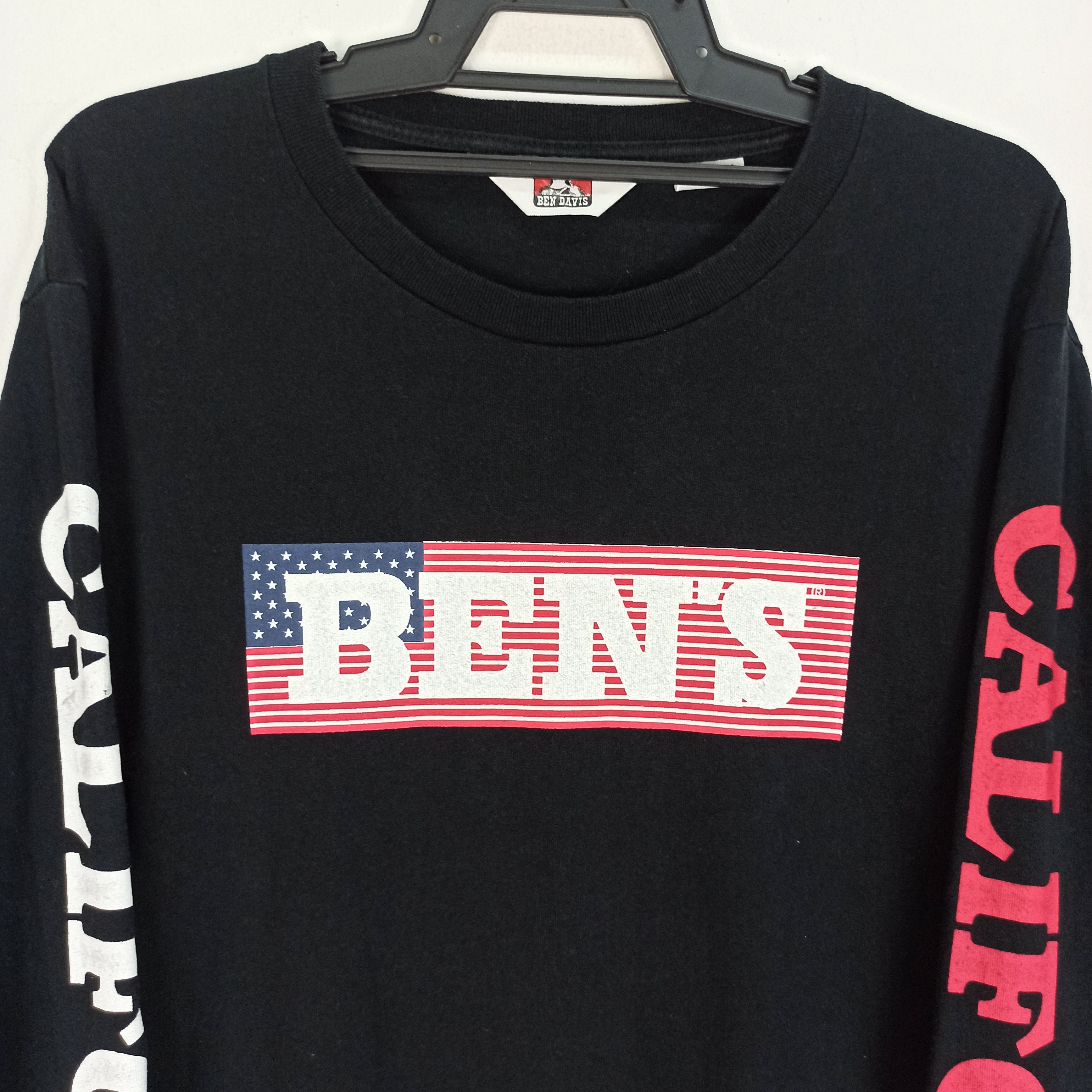 Ben Davis Rare Ben Davis Flat USA Long Sleeve Tshirt Size US L / EU 52-54 / 3 - 2 Thumbnail