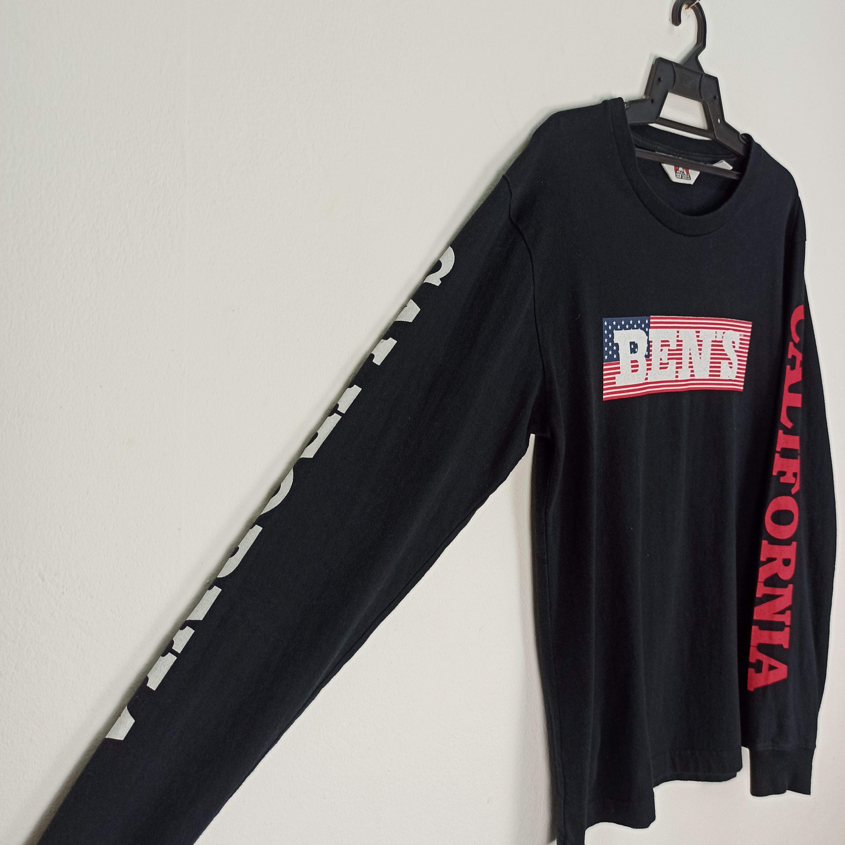 Ben Davis Rare Ben Davis Flat USA Long Sleeve Tshirt Size US L / EU 52-54 / 3 - 3 Thumbnail