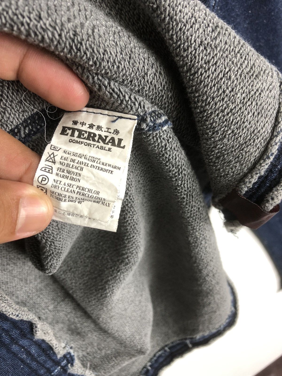 Eternal × Indigo × Japanese Brand VINTAGE ETERNAL JAPANESE BRAND INDIGO Size US M / EU 48-50 / 2 - 7 Thumbnail