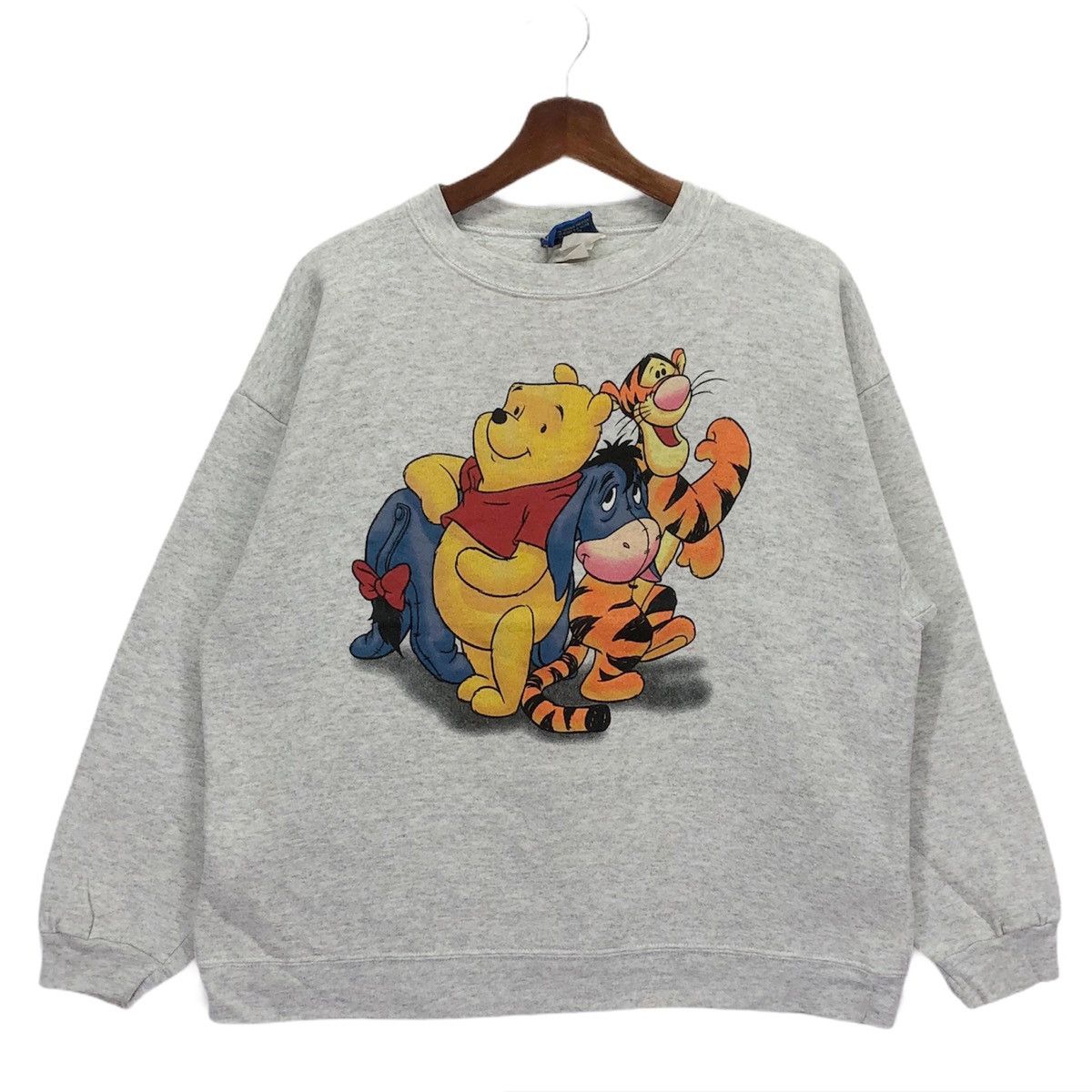 Cartoon Network × Disney Vintage 90s Pooh Disney Cartoon Crewneck Size US M / EU 48-50 / 2 - 1 Thumbnail