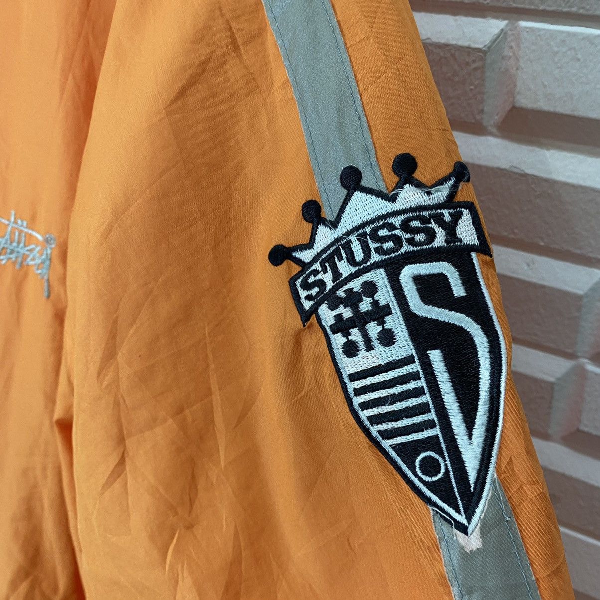 Stussy ☀️VINTAGE STUSSY BIG LOGO ZIPPER JACKET Size US XL / EU 56 / 4 - 7 Thumbnail