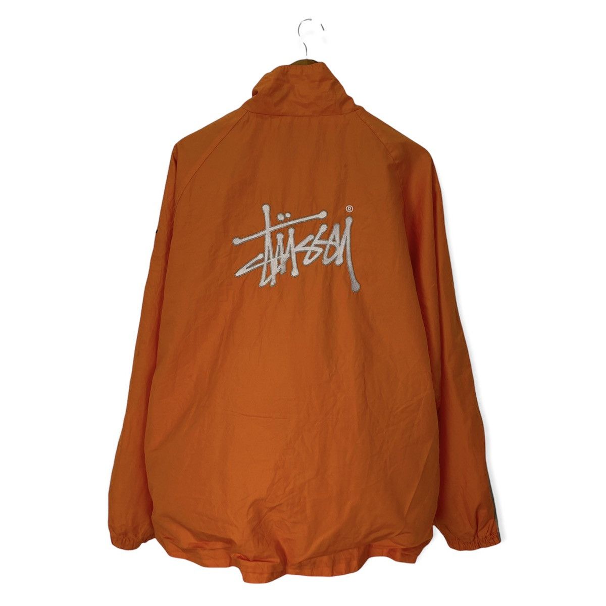 Stussy ☀️VINTAGE STUSSY BIG LOGO ZIPPER JACKET Size US XL / EU 56 / 4 - 1 Thumbnail
