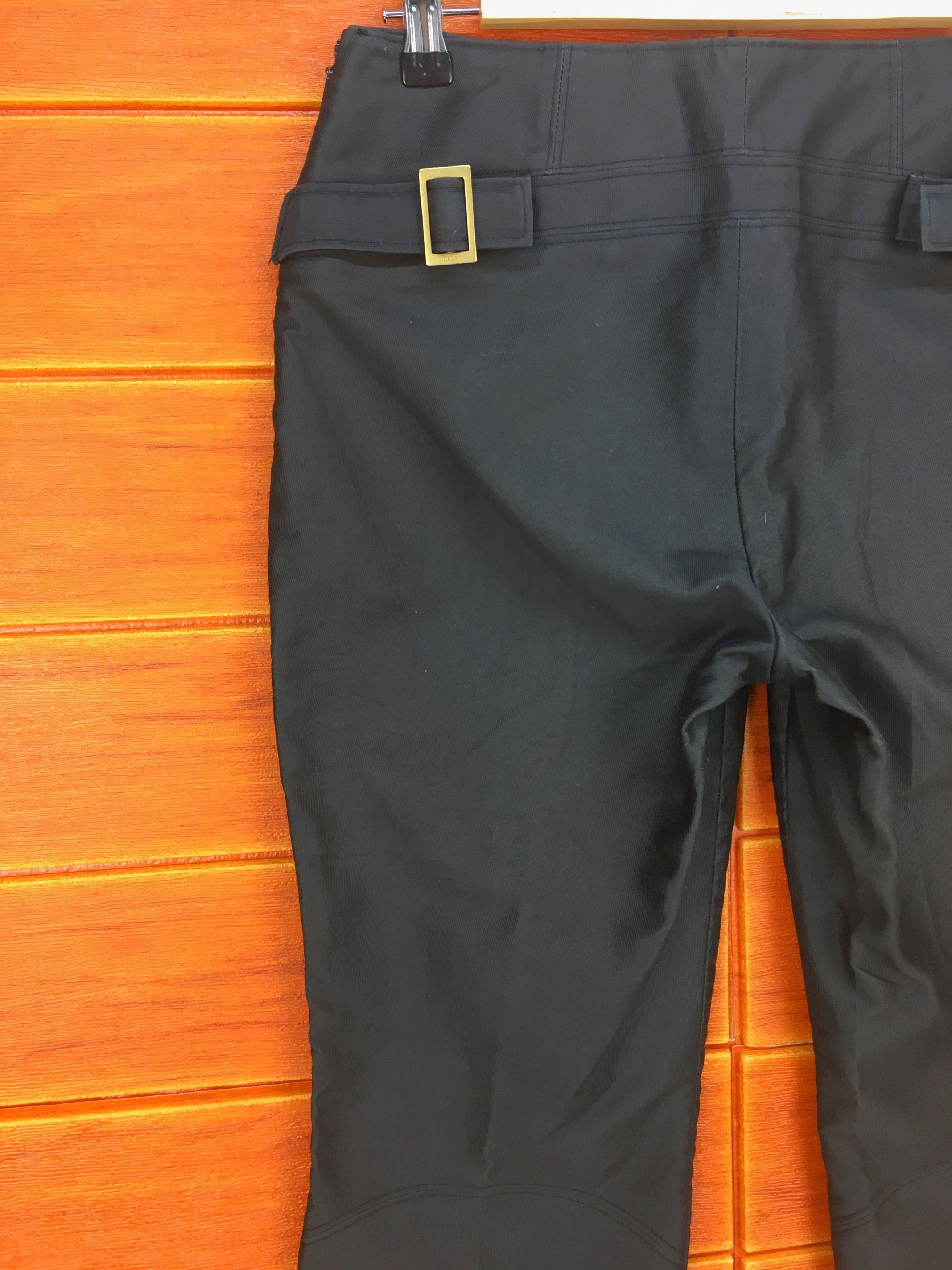 Gucci Flare Pants GUCCI Cinch Side Rider Women Pants Size 28" / US 6 / IT 42 - 11 Thumbnail