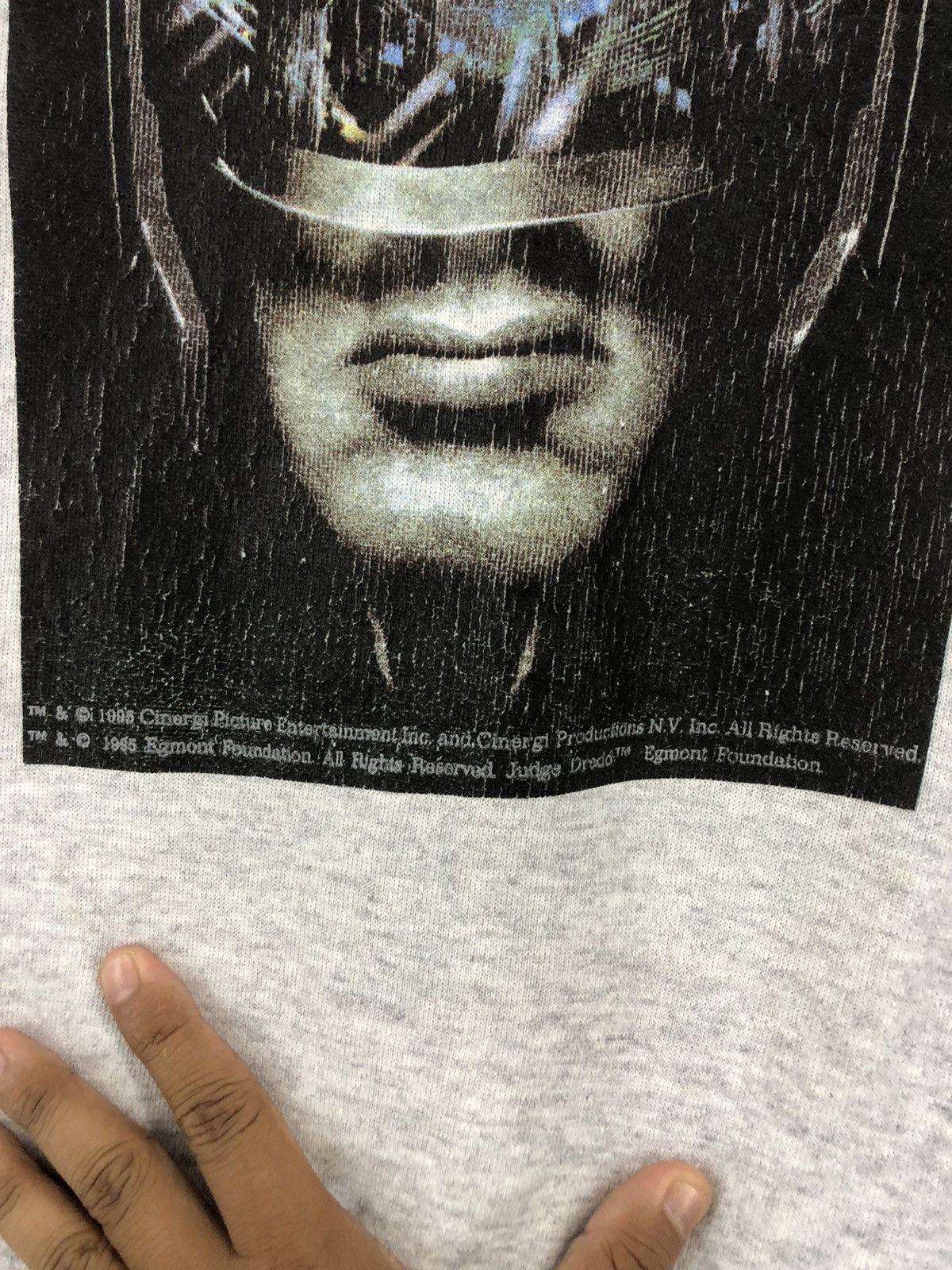 Vintage Vintage 90s Judge Dredd Movie Crewneck Size US M / EU 48-50 / 2 - 4 Thumbnail