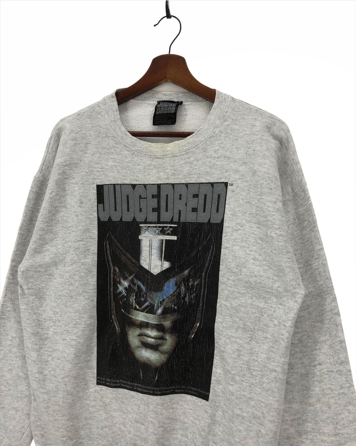 Vintage Vintage 90s Judge Dredd Movie Crewneck Size US M / EU 48-50 / 2 - 2 Thumbnail