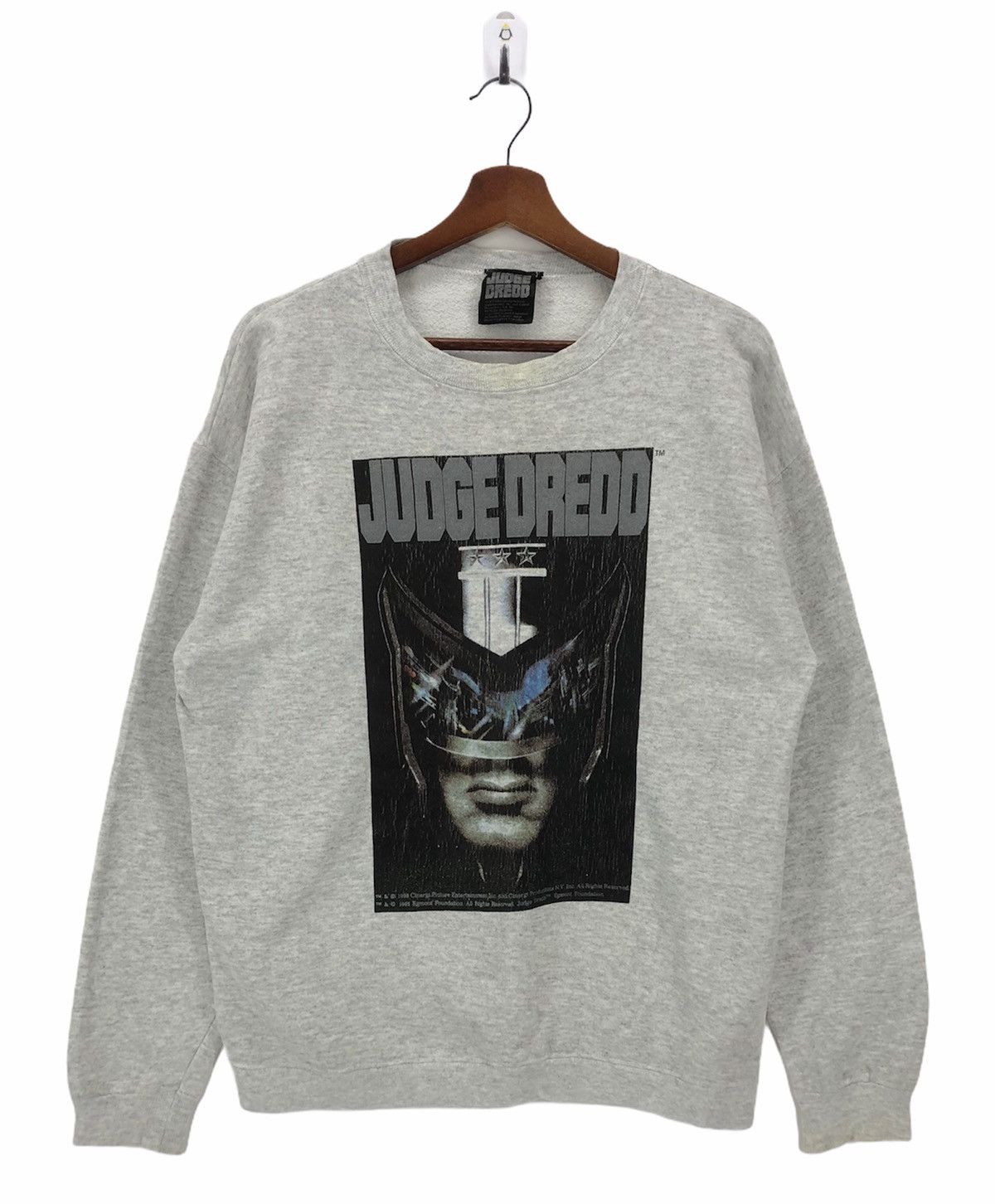Vintage Vintage 90s Judge Dredd Movie Crewneck Size US M / EU 48-50 / 2 - 1 Thumbnail