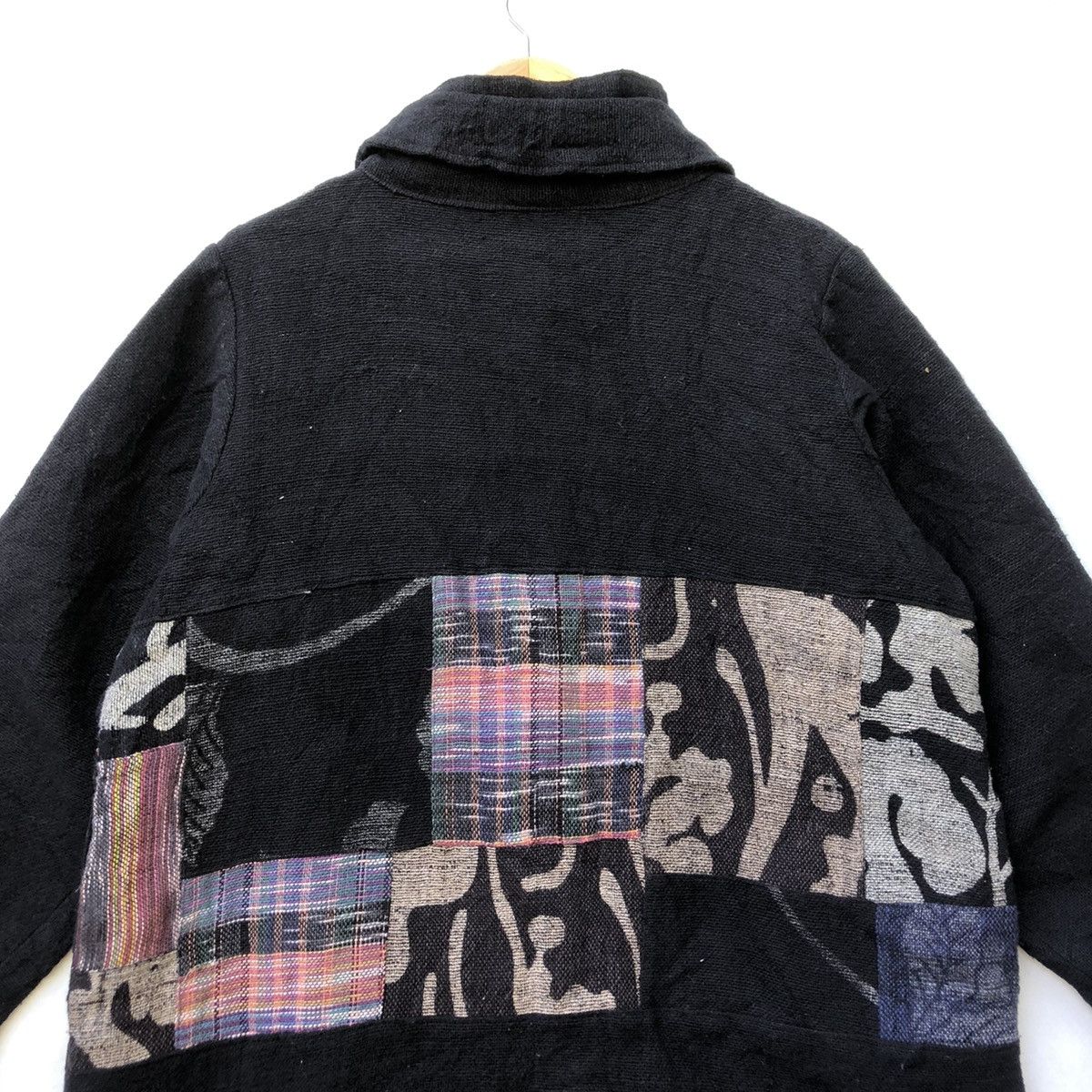 Japanese Brand × Vintage Black Japanese Brand Heavy Jacket Size US M / EU 48-50 / 2 - 5 Thumbnail