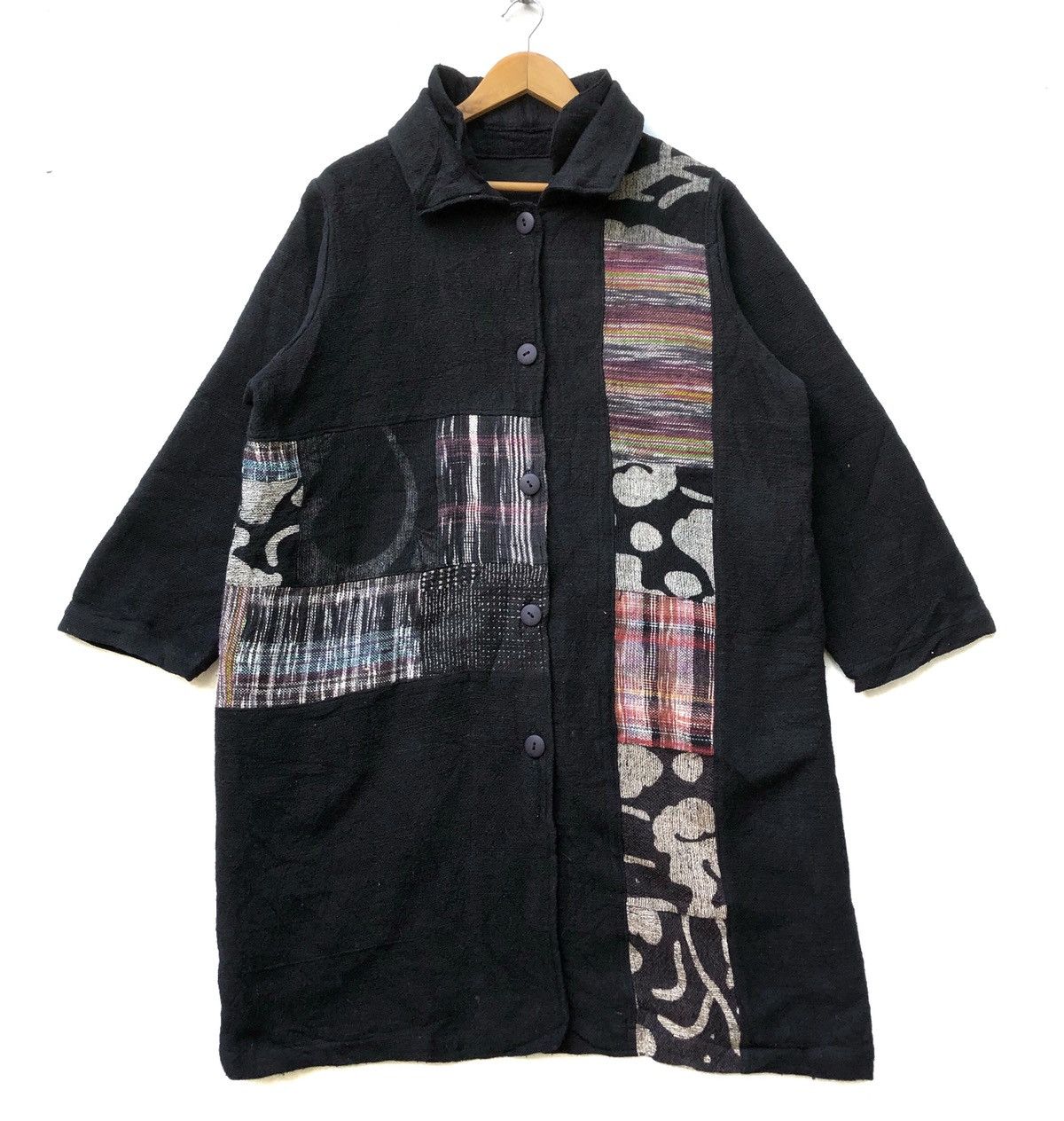Japanese Brand × Vintage Black Japanese Brand Heavy Jacket Size US M / EU 48-50 / 2 - 1 Thumbnail