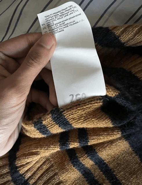 Marni Marni Mohair Heavy Contrast-Collar Striped Jumper Size US M / EU 48-50 / 2 - 6 Thumbnail