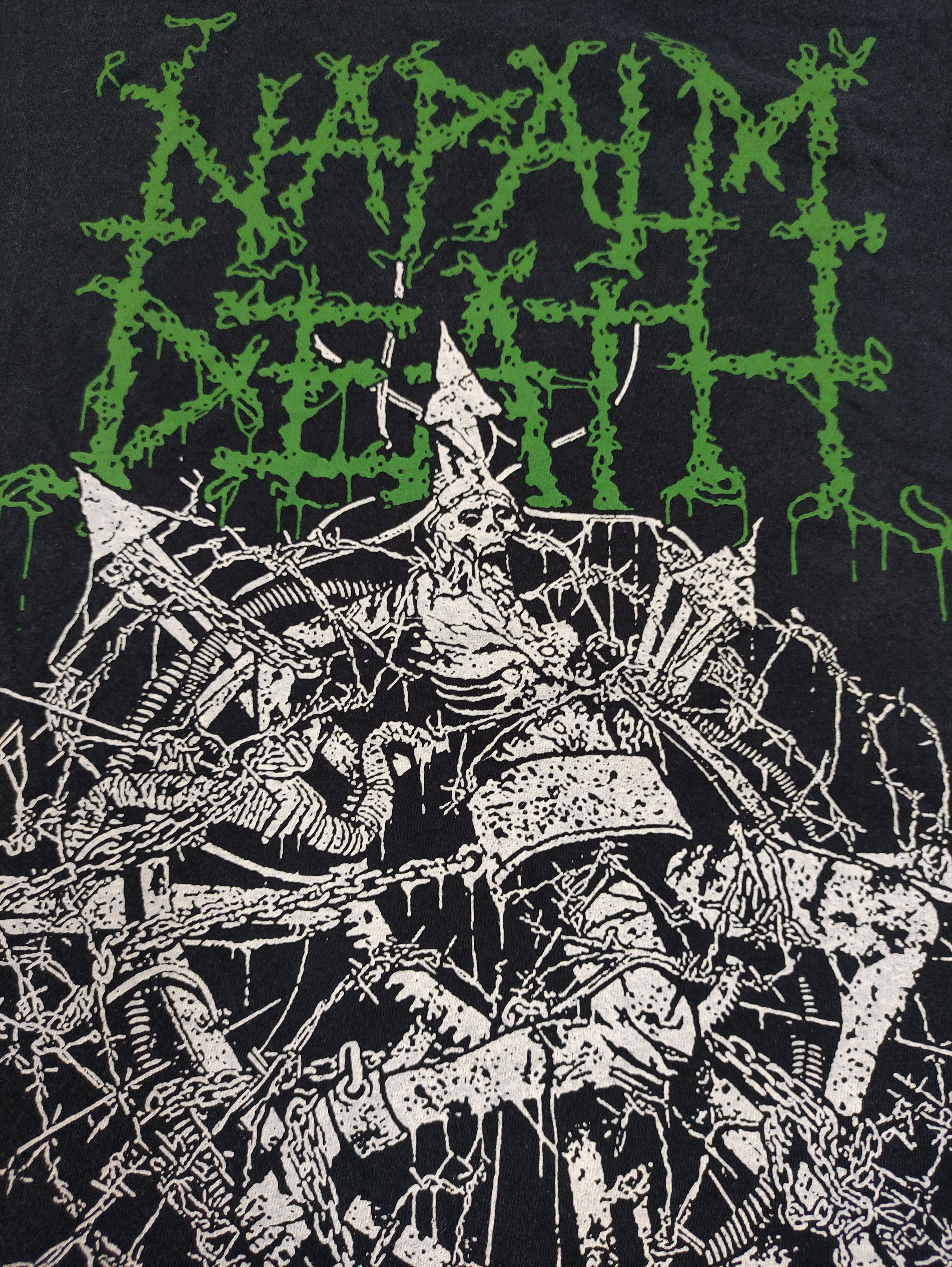Band Tees VINTAGE NAPALM DEATH SMASH A SINGLE DIGIT GRINDCORE TEE Size US L / EU 52-54 / 3 - 3 Thumbnail