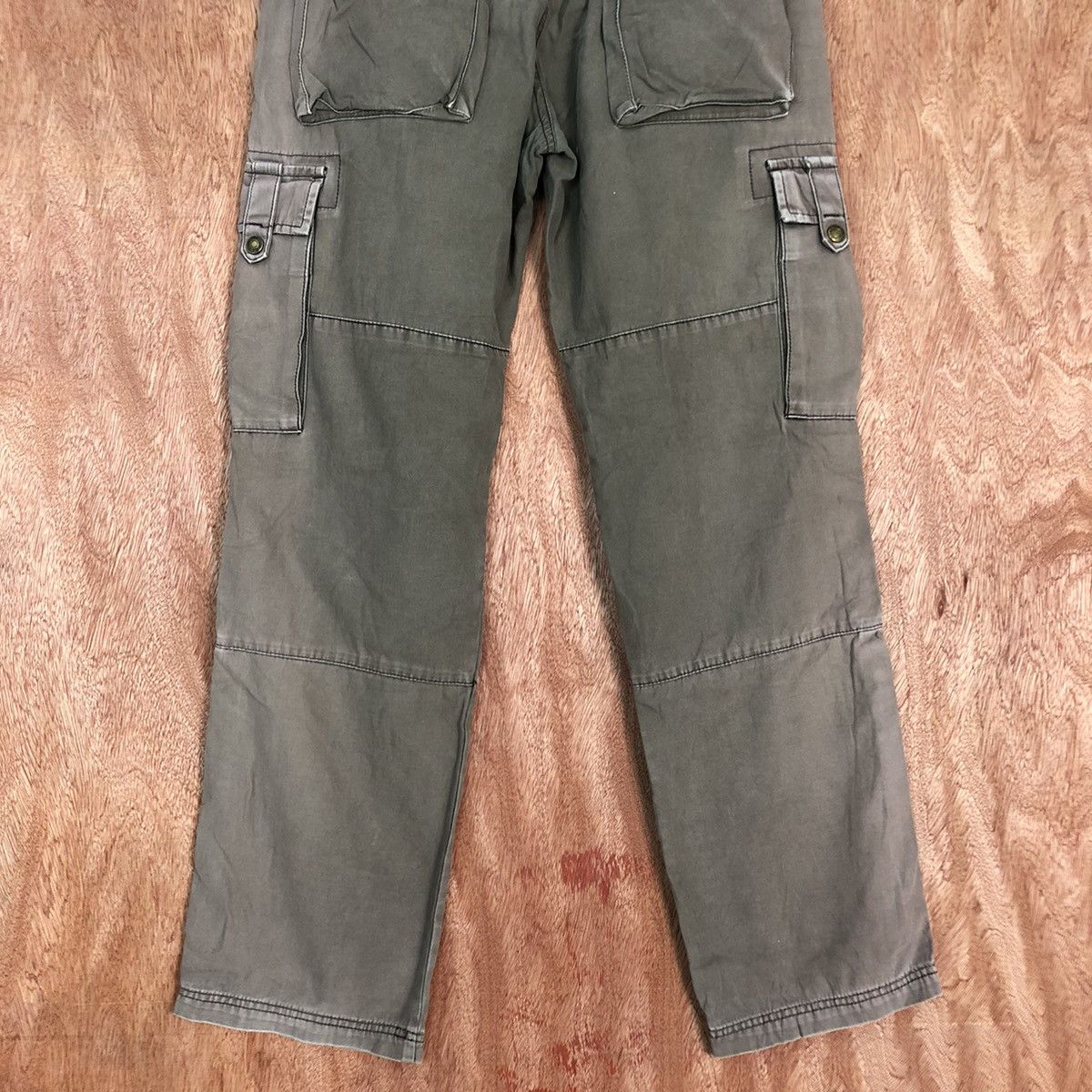 Faded Glory DLL Japanese faded utility multipocket Cargo Pants #1644 Size US 31 - 13 Thumbnail