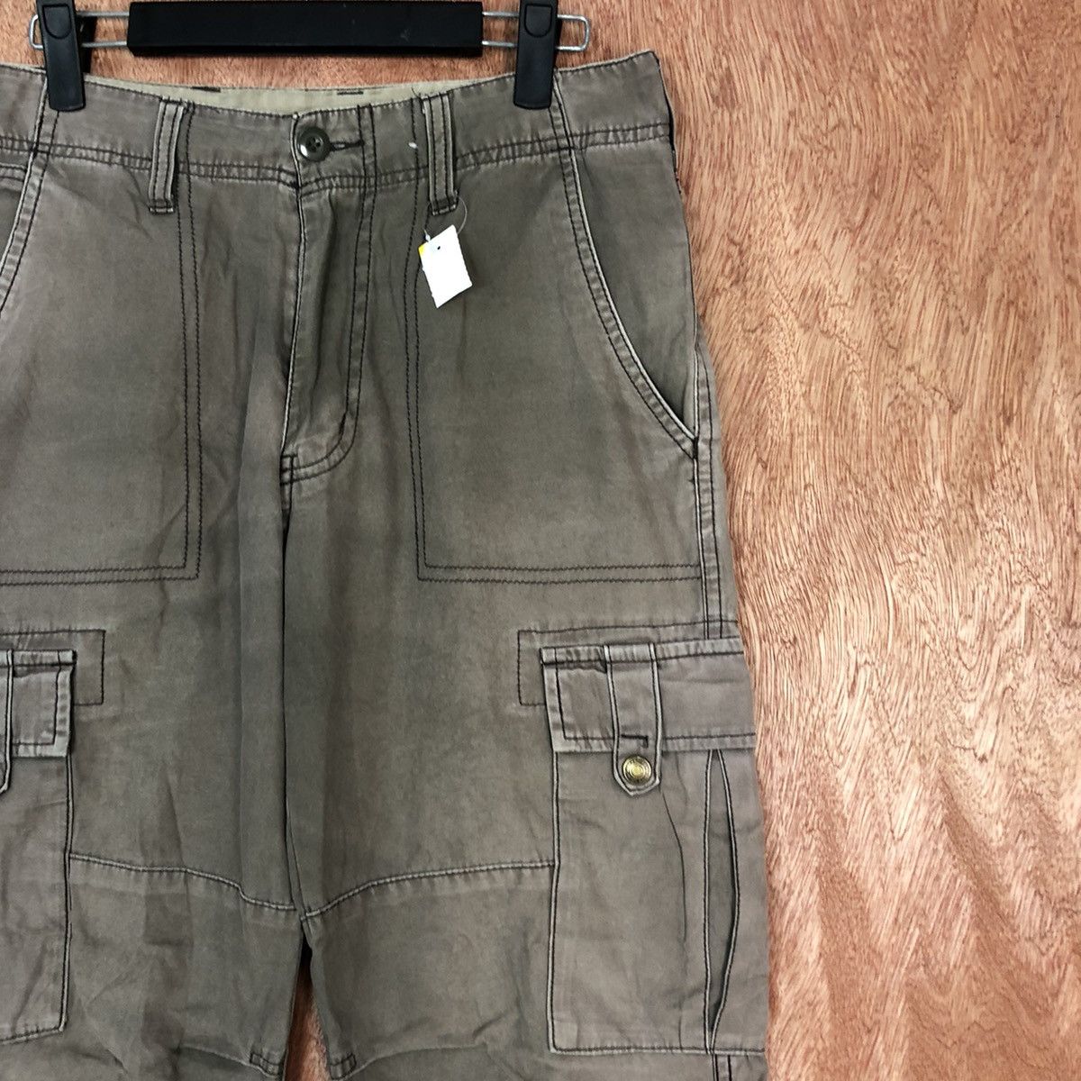 Faded Glory DLL Japanese faded utility multipocket Cargo Pants #1644 Size US 31 - 5 Thumbnail