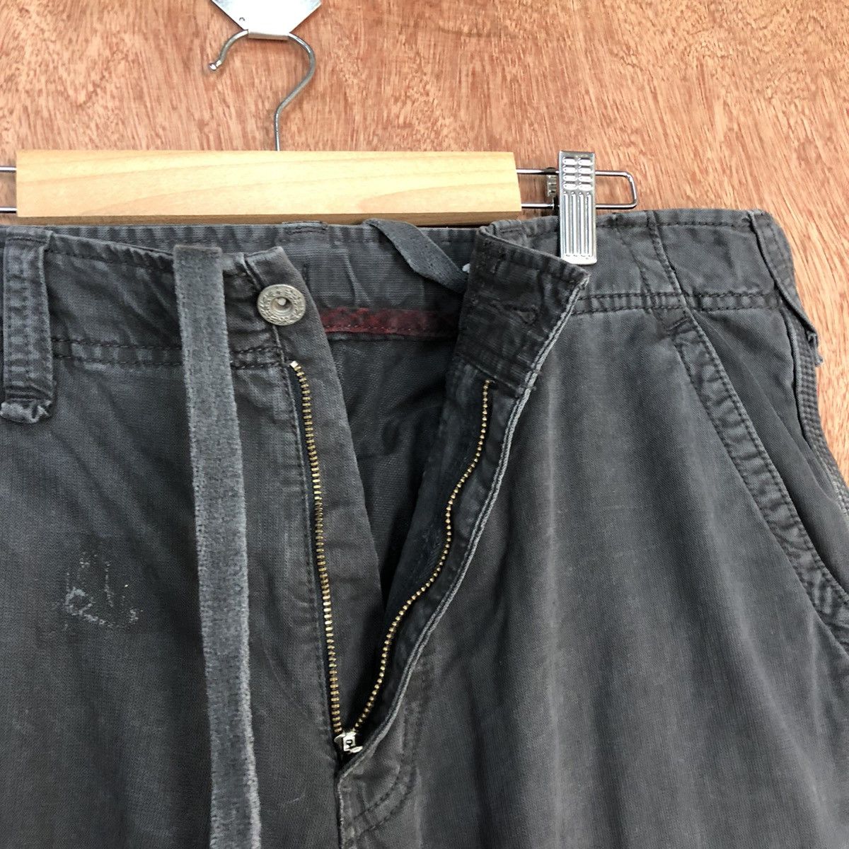 Japanese Brand DL Uniqlo Black japan utility Multipocket Cargo Pants #c929 Size US 33 - 7 Thumbnail