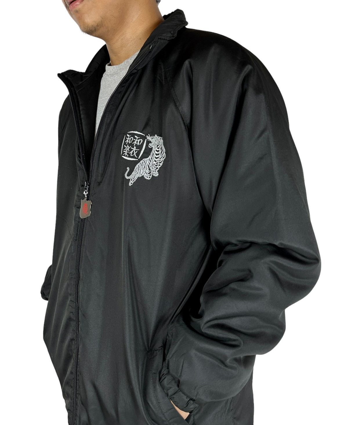 Japanese Brand Warakuwai Embroidery Sukajan Style Jacket Size US L / EU 52-54 / 3 - 3 Thumbnail