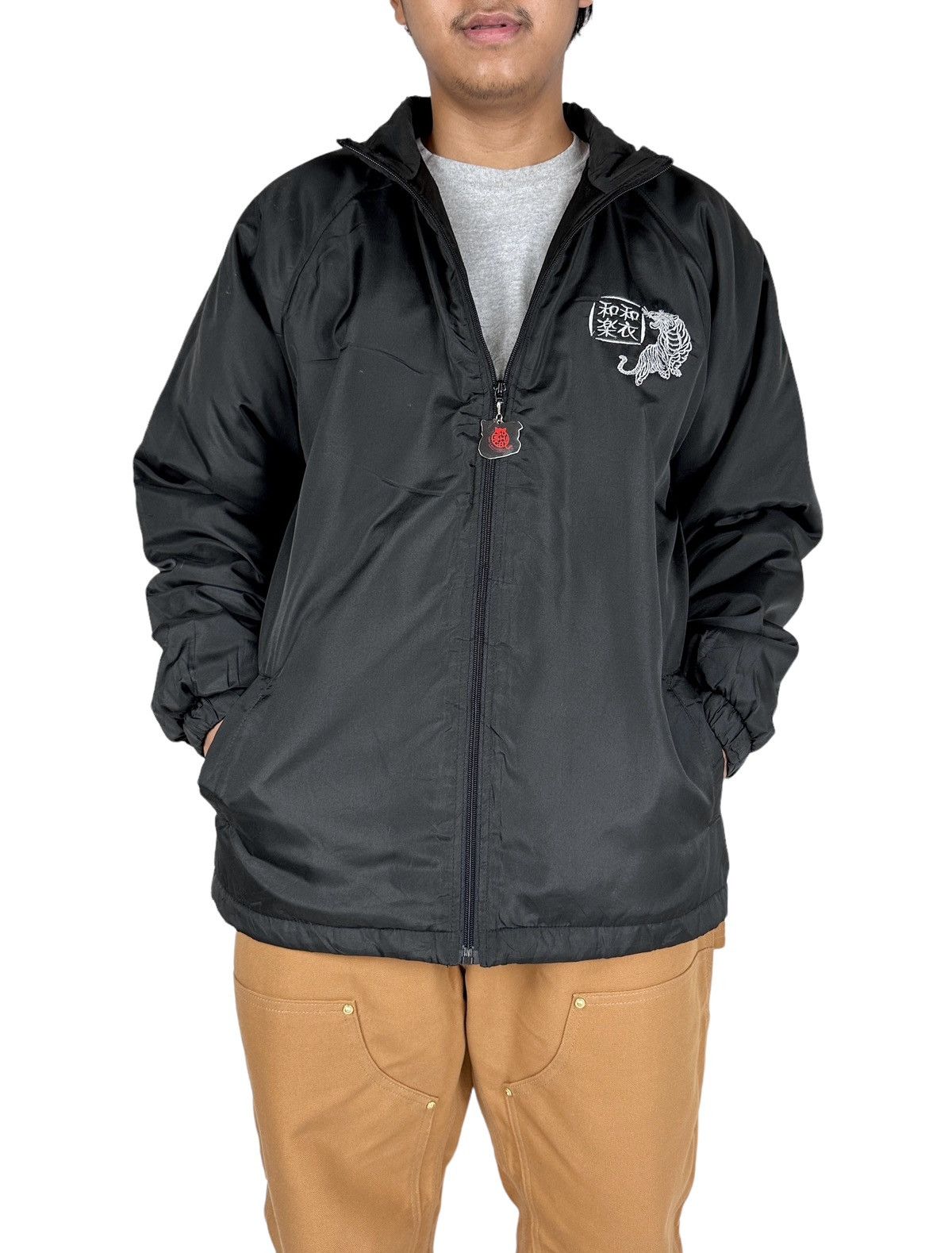 Japanese Brand Warakuwai Embroidery Sukajan Style Jacket Size US L / EU 52-54 / 3 - 2 Thumbnail
