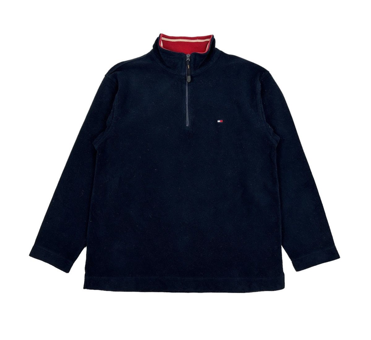 Tommy Hilfiger Tommy Hilfiger Half Zip Fleece Deep Blue Size M Size US M / EU 48-50 / 2 - 5 Thumbnail