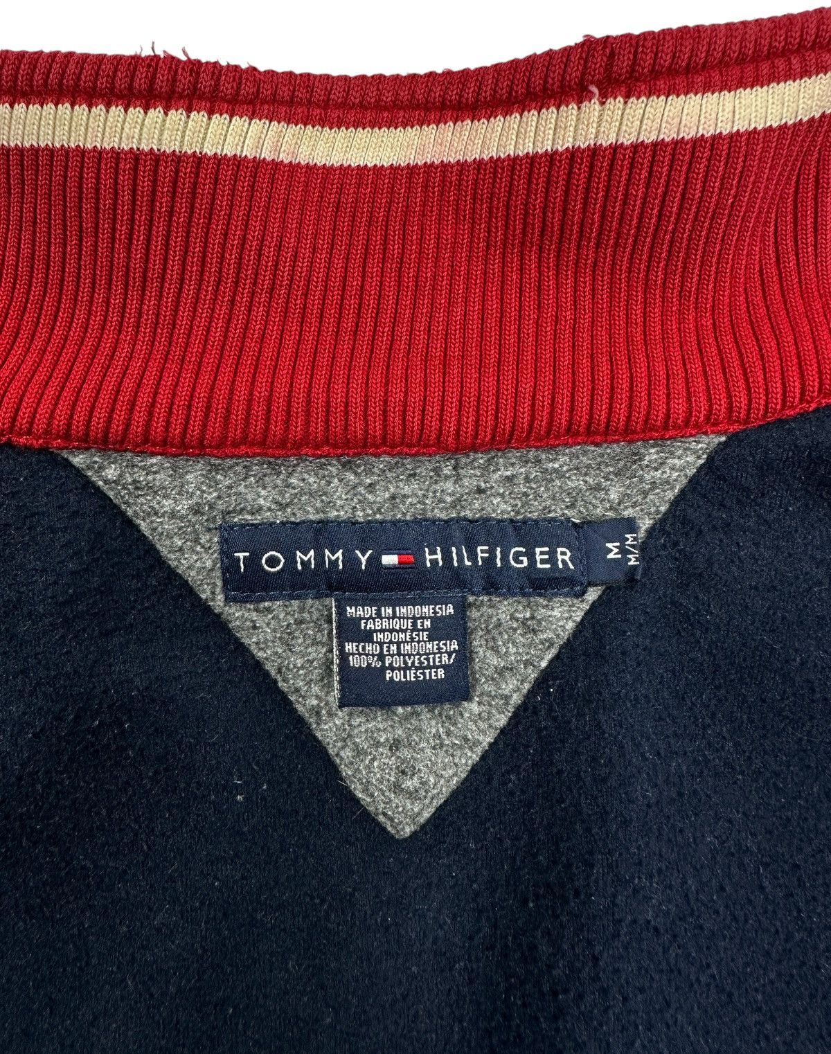 Tommy Hilfiger Tommy Hilfiger Half Zip Fleece Deep Blue Size M Size US M / EU 48-50 / 2 - 4 Thumbnail