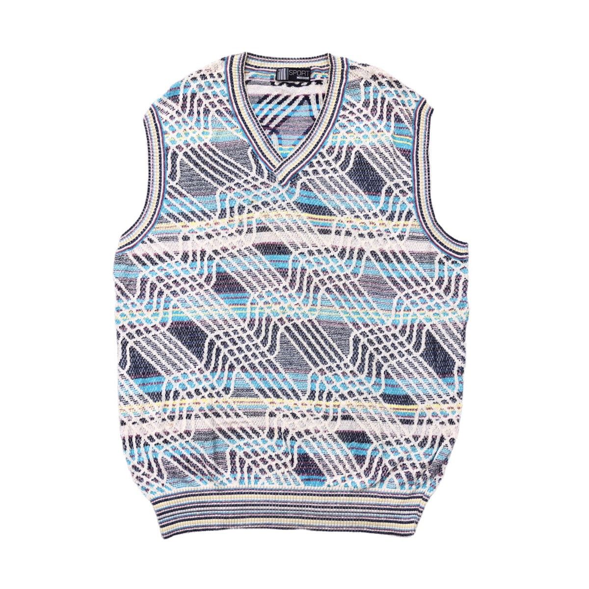 Beauty Beast × Missoni ❤️‍🔥FINAL DROP❤️‍🔥Missoni Knit vest zigzag Size US M / EU 48-50 / 2 - 1 Thumbnail